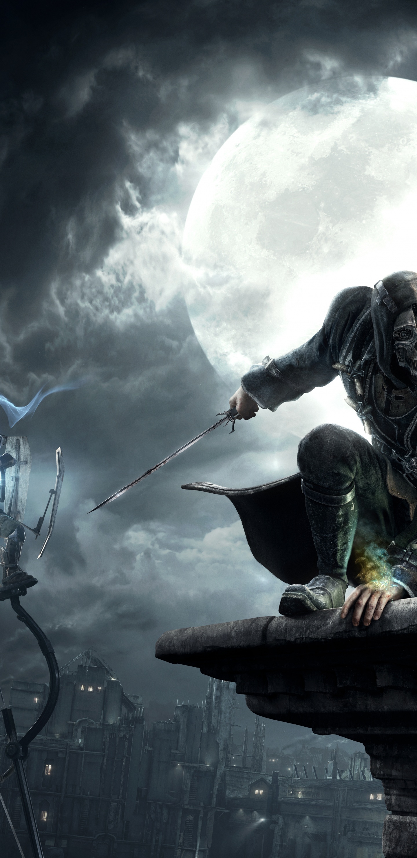 Juego de Aventura de Acción, Emily Kaldwin, Composición Digital, Juego de Pc, Dishonored 2. Wallpaper in 1440x2960 Resolution