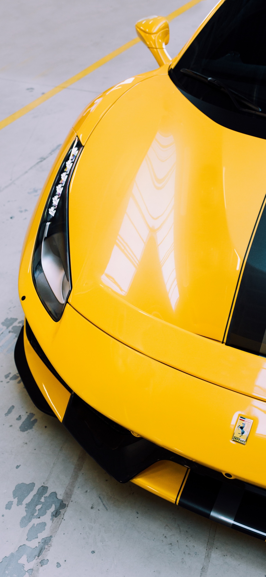 Luxusauto, Ferrari 458, Car, Sportwagen, Ferrari. Wallpaper in 1125x2436 Resolution