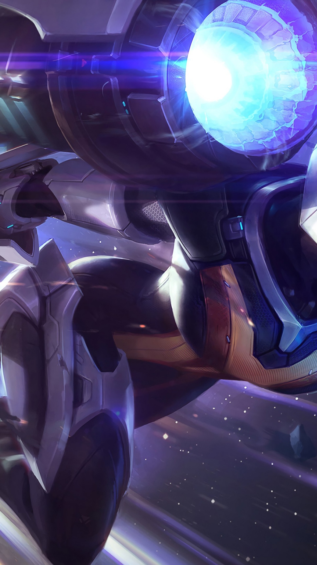 Kugel Engel Kai Sa Splash Kunst, League of Legends, K DA, Kunst, Fan-Kunst. Wallpaper in 1080x1920 Resolution