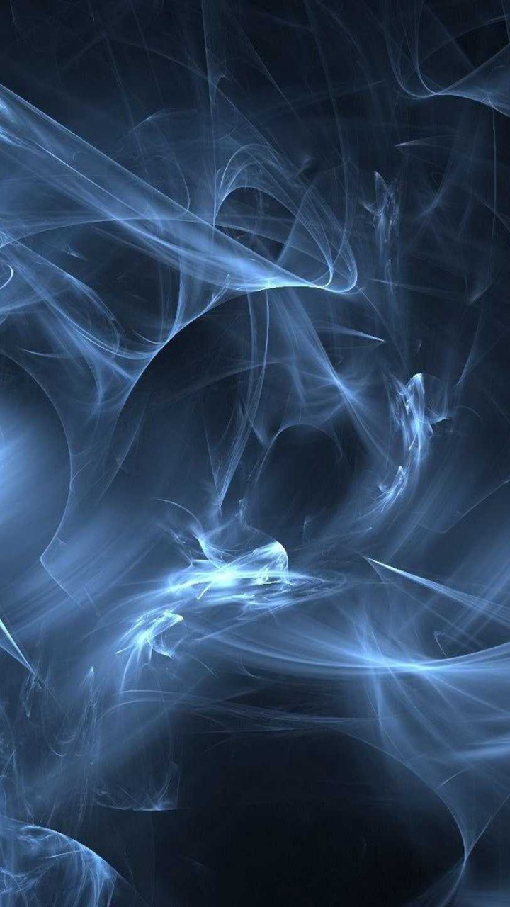 Papier Peint Numérique Lumière Bleue et Blanche. Wallpaper in 720x1280 Resolution