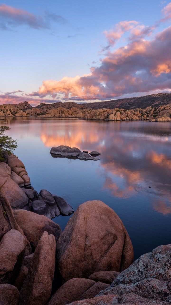 Arizona, Prescott, Agua, Los Recursos de Agua, Paisaje Natural. Wallpaper in 720x1280 Resolution