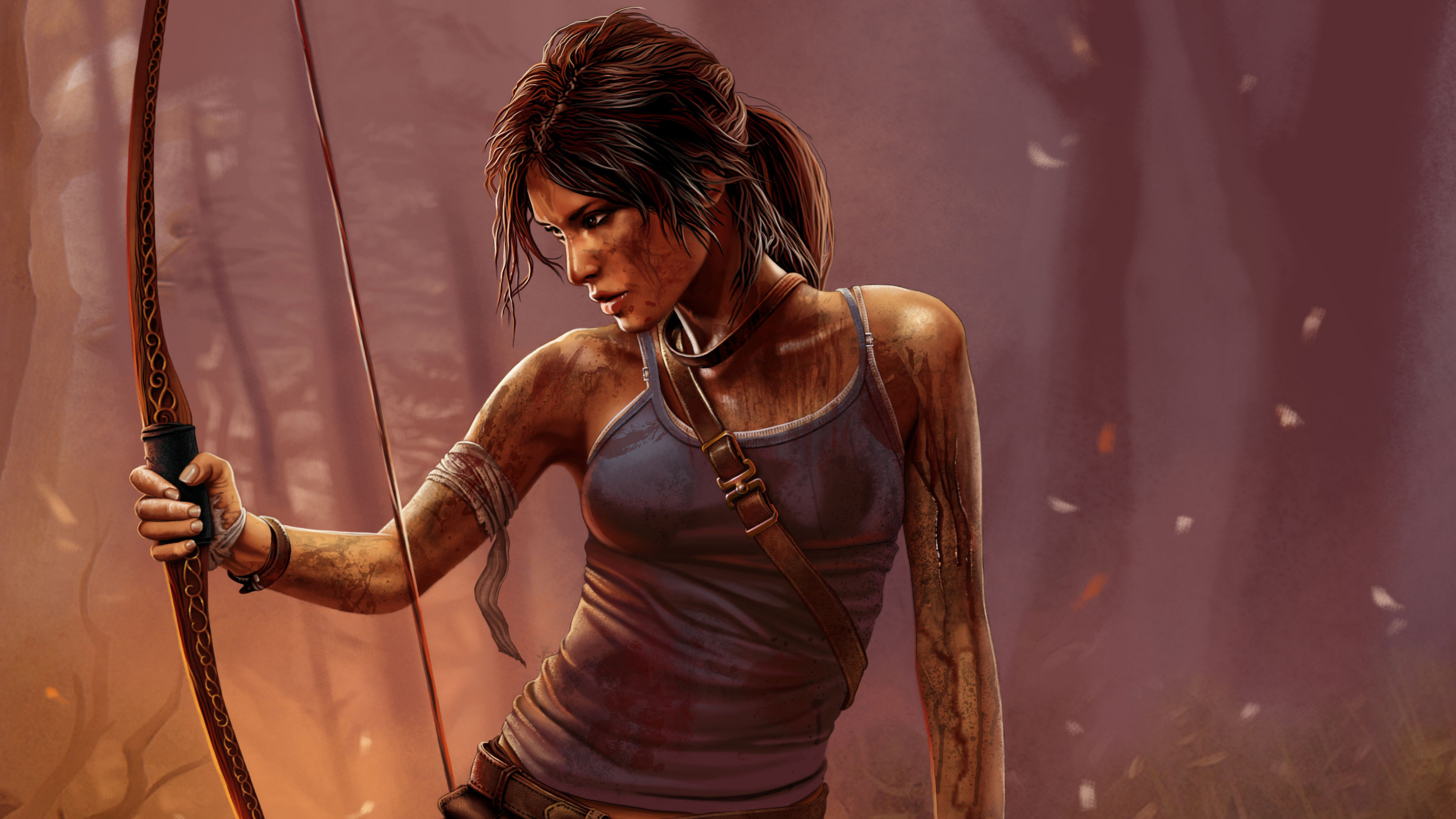 Tomb Raider, Tomb Raider Anniversary, Lara Croft, Tomb Raider Underworld, Personaje de Ficción. Wallpaper in 3840x2160 Resolution