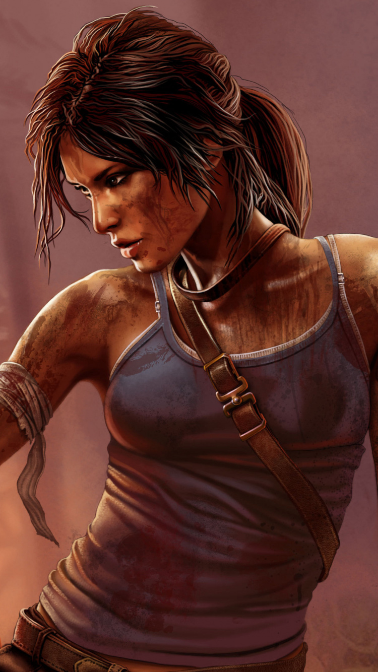 Tomb Raider, Tomb Raider Anniversary, Lara Croft, Tomb Raider Underworld, Fictional Character. Wallpaper in 750x1334 Resolution