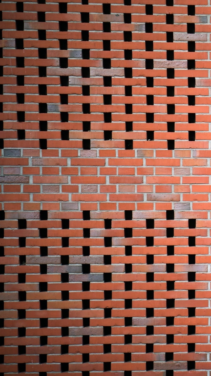 Brown and White Brick Wall. Wallpaper in 720x1280 Resolution