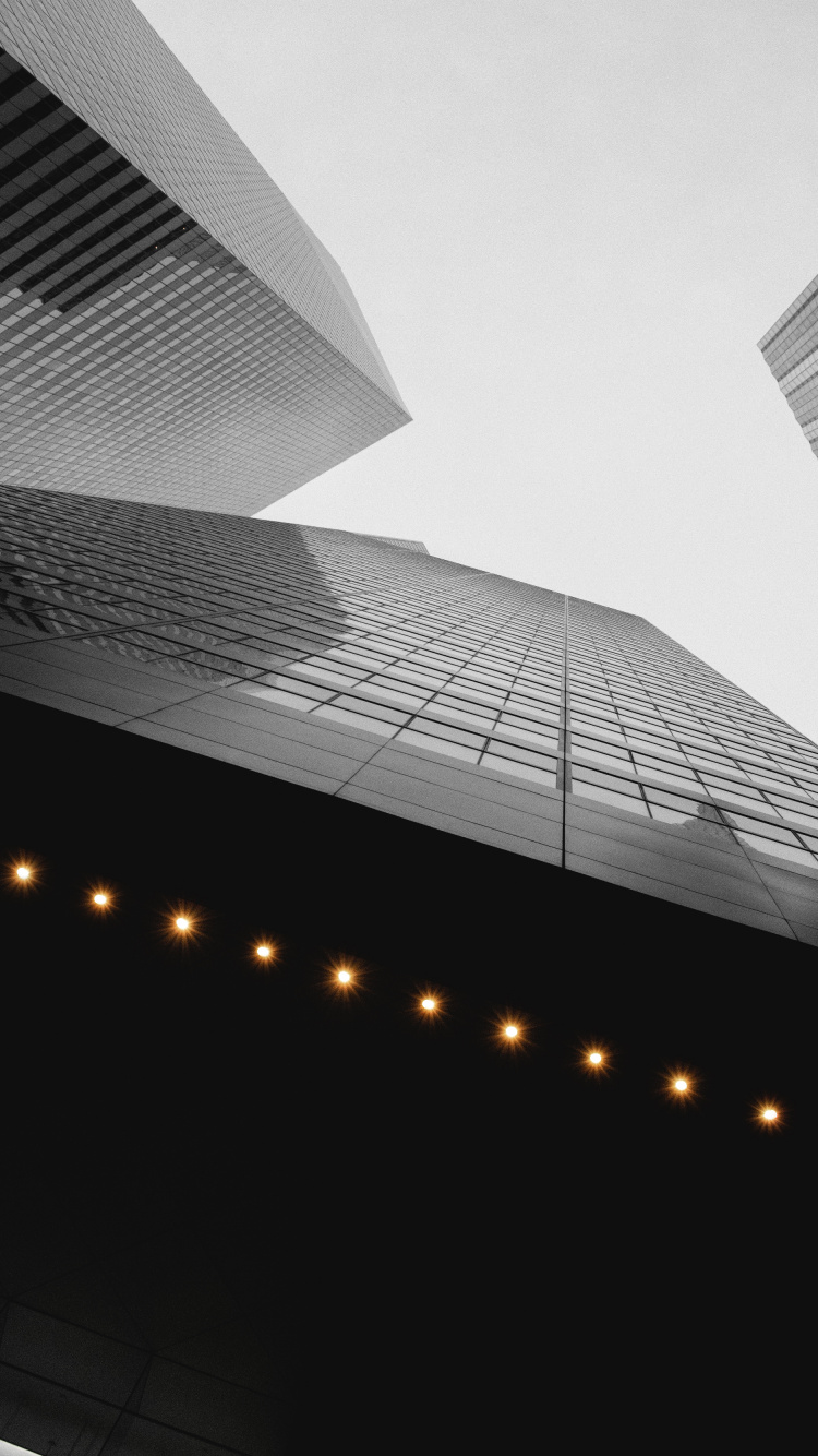 Low Angle Photography of High Rise Building. Wallpaper in 750x1334 Resolution