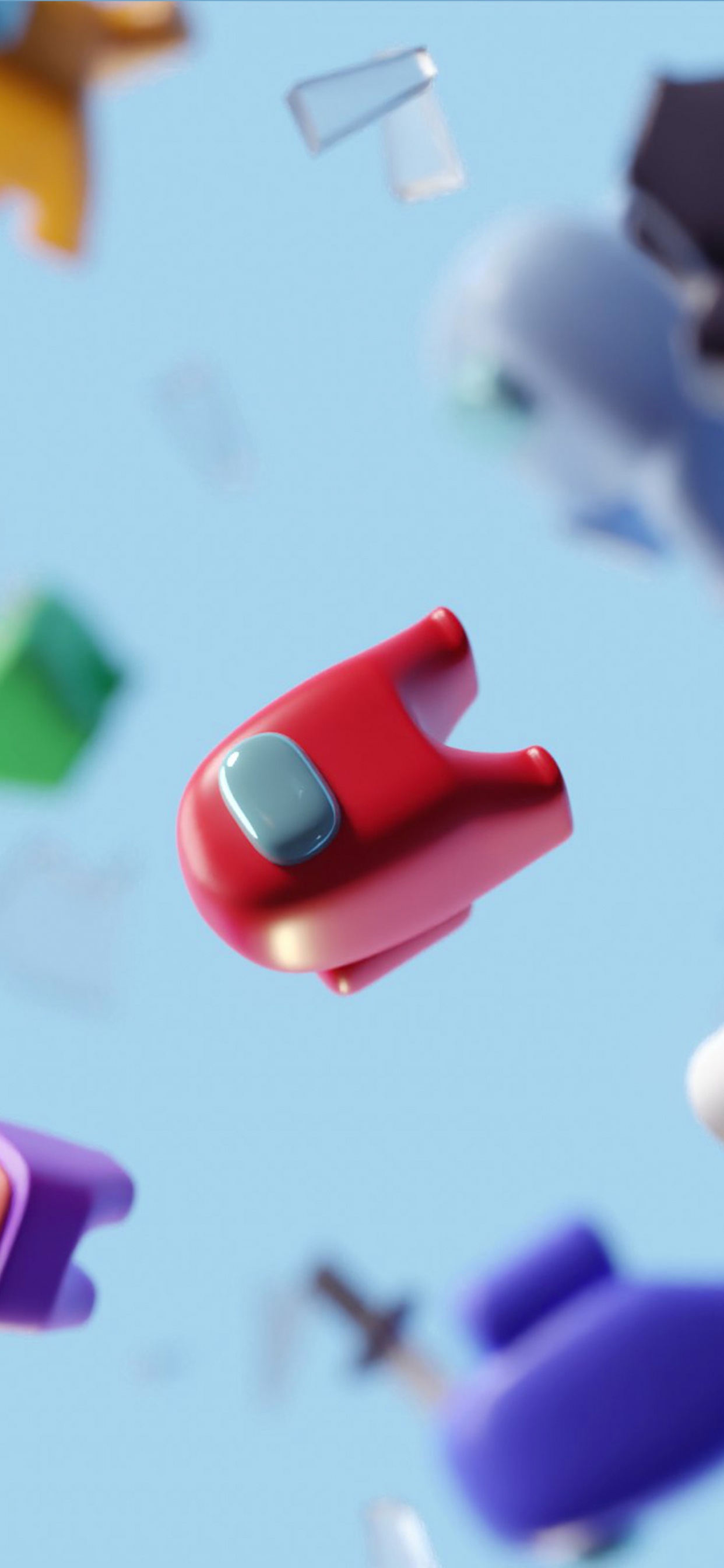 Among Us, Ios, Rojo, Magenta, Carmine. Wallpaper in 1242x2688 Resolution