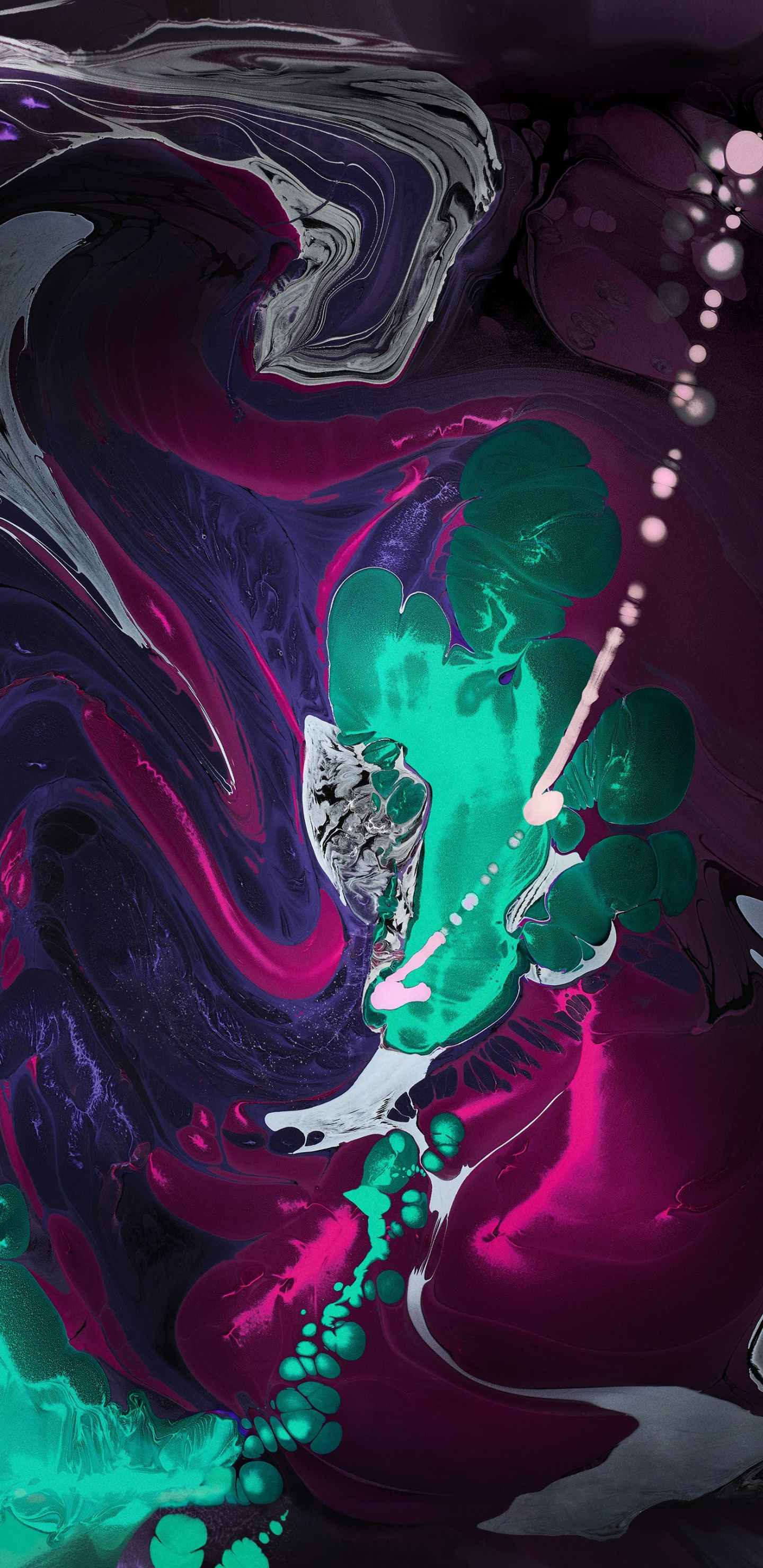 Ipad, Apples, Macbook Air, Purple, Liquid. Wallpaper in 1440x2960 Resolution