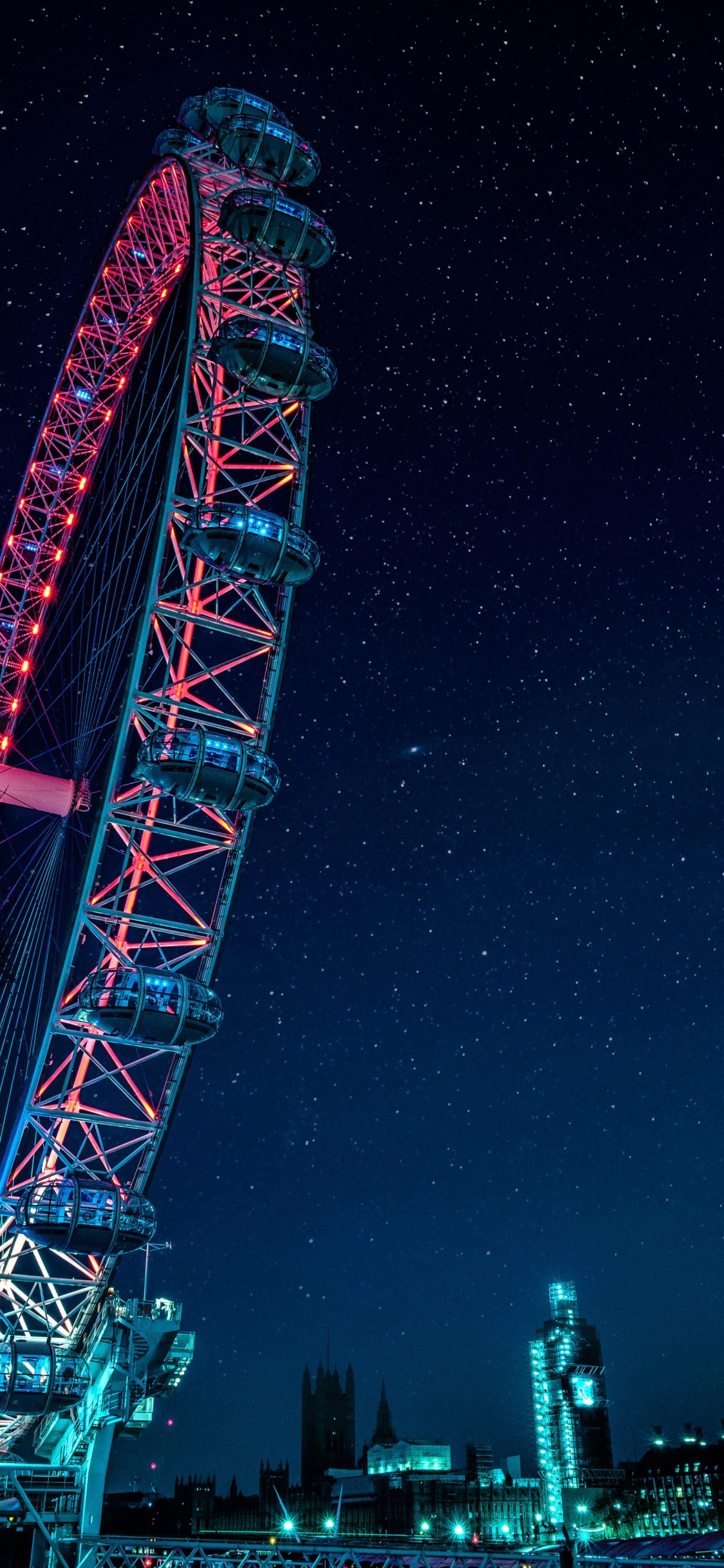 Orifleur, Art, Blue, Nature, Ferris. Wallpaper in 1125x2436 Resolution