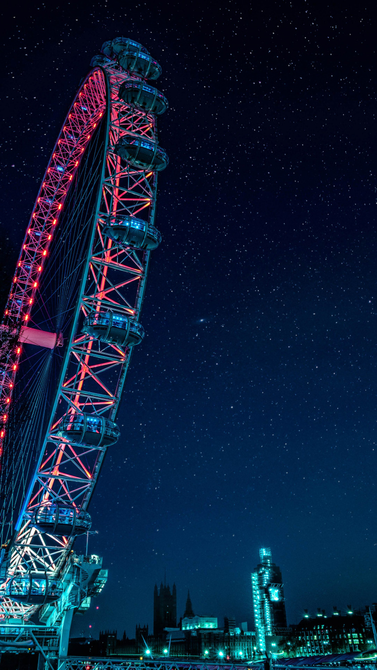 Orifleur, Art, Blue, Nature, Ferris. Wallpaper in 750x1334 Resolution