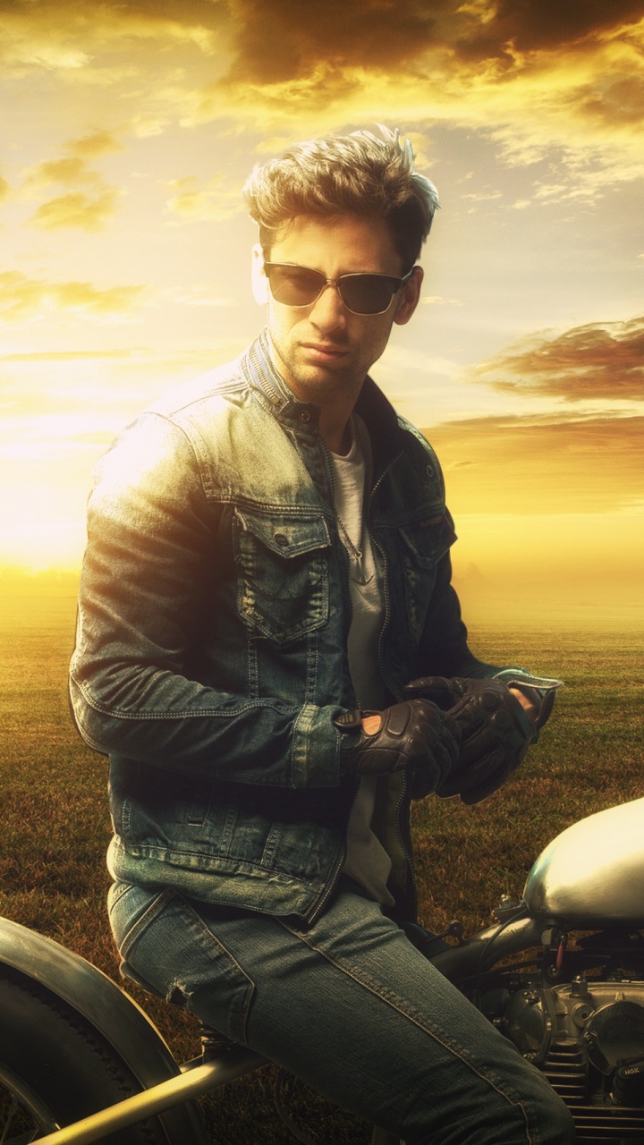 Motocicleta, Cool, Motociclismo, Pel, Chaqueta de Cuero. Wallpaper in 720x1280 Resolution