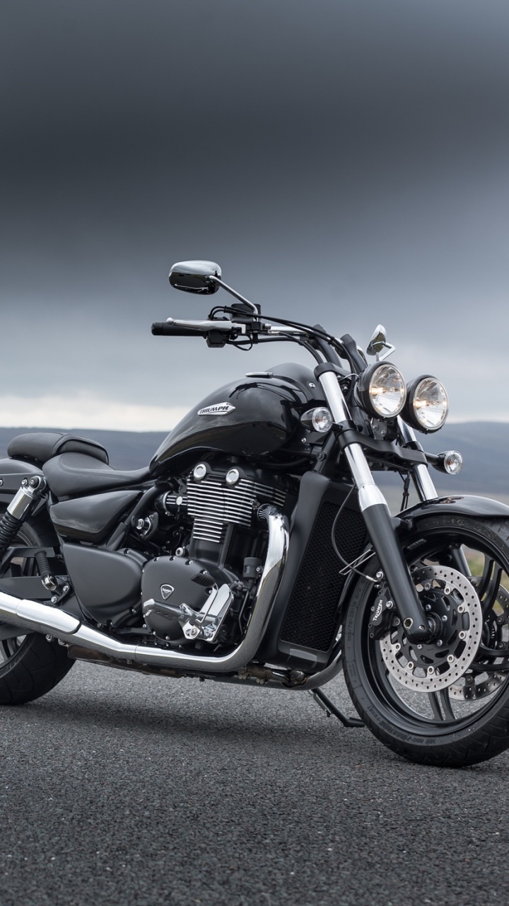 Black Motorcycle on Road During Daytime. Wallpaper in 720x1280 Resolution