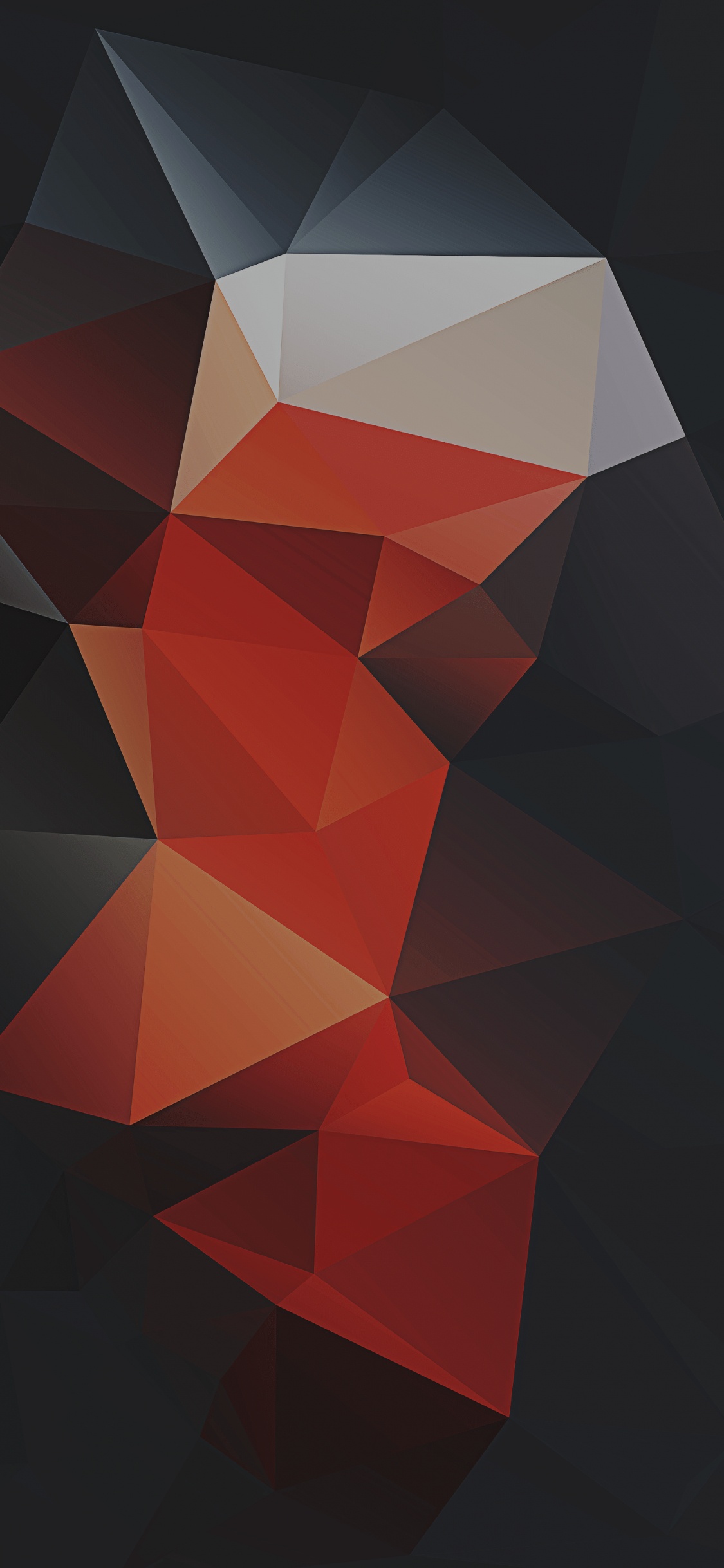 Dreieck, Design, Rechteck, Farbtöne Und Schattierungen, Kunst. Wallpaper in 1125x2436 Resolution