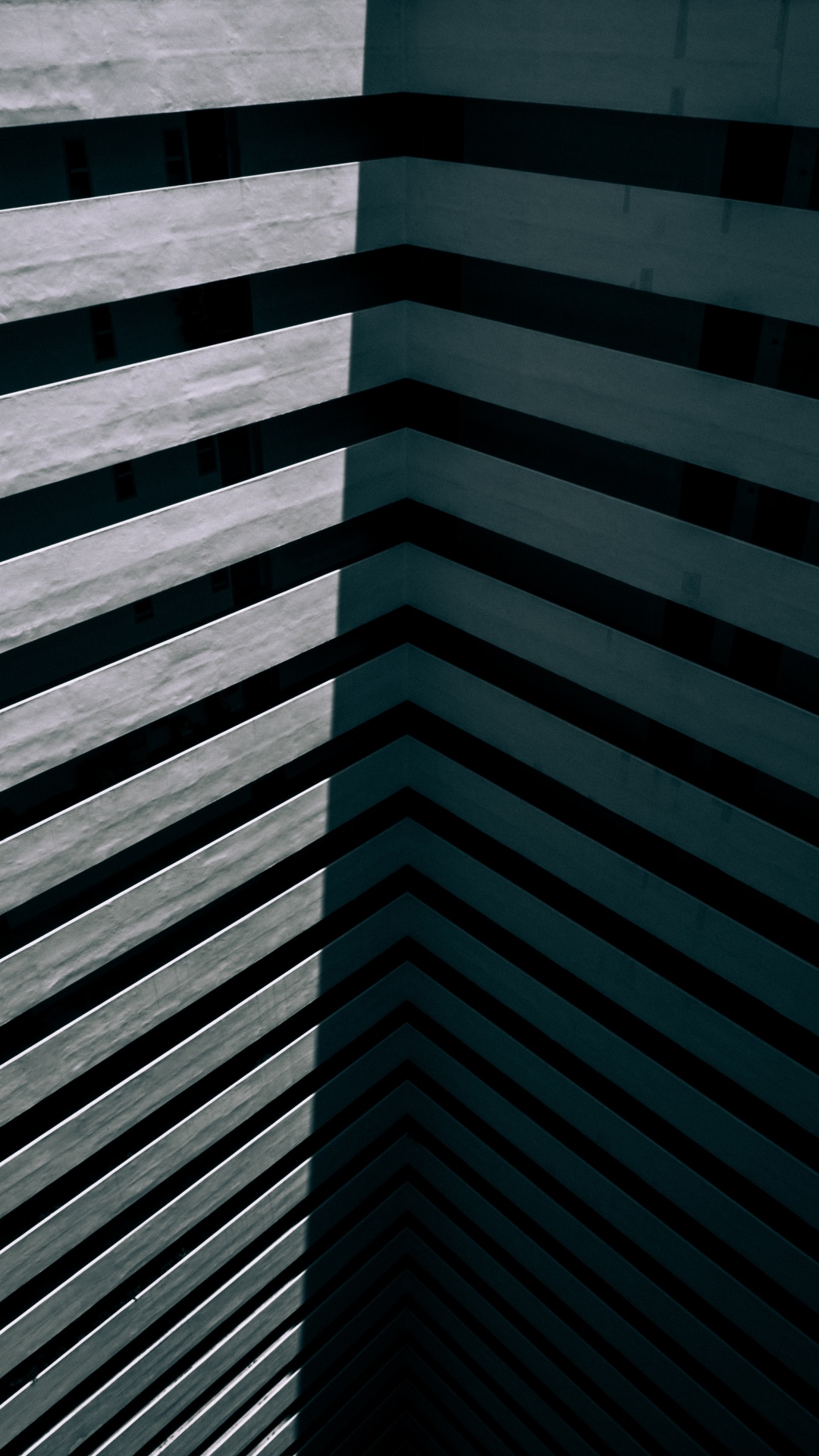 Schwarz-weiß Gestreiftes Textil. Wallpaper in 1080x1920 Resolution