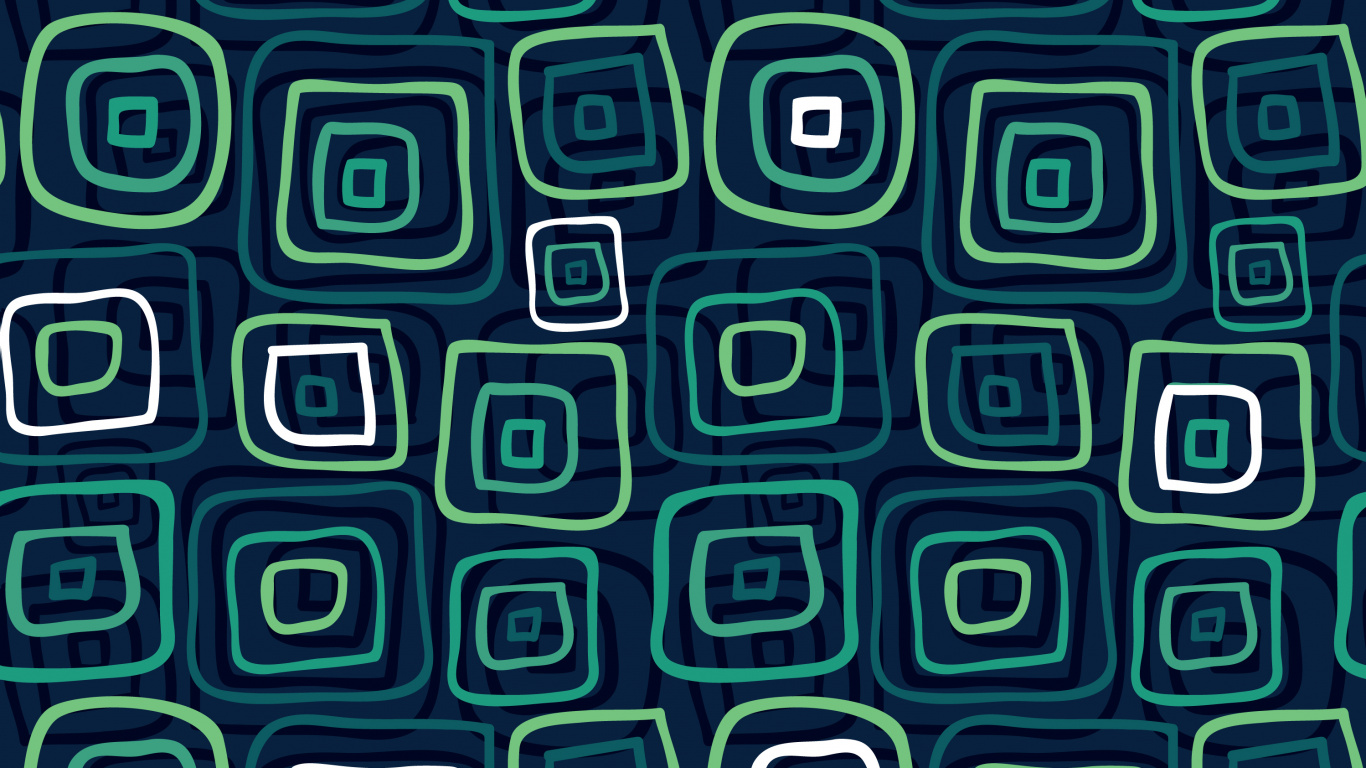 Grüne Und Schwarze Abstrakte Malerei. Wallpaper in 1366x768 Resolution