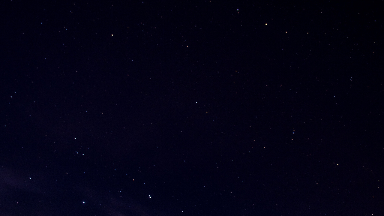 Cielo Estrellado Sobre la Noche Estrellada. Wallpaper in 1280x720 Resolution