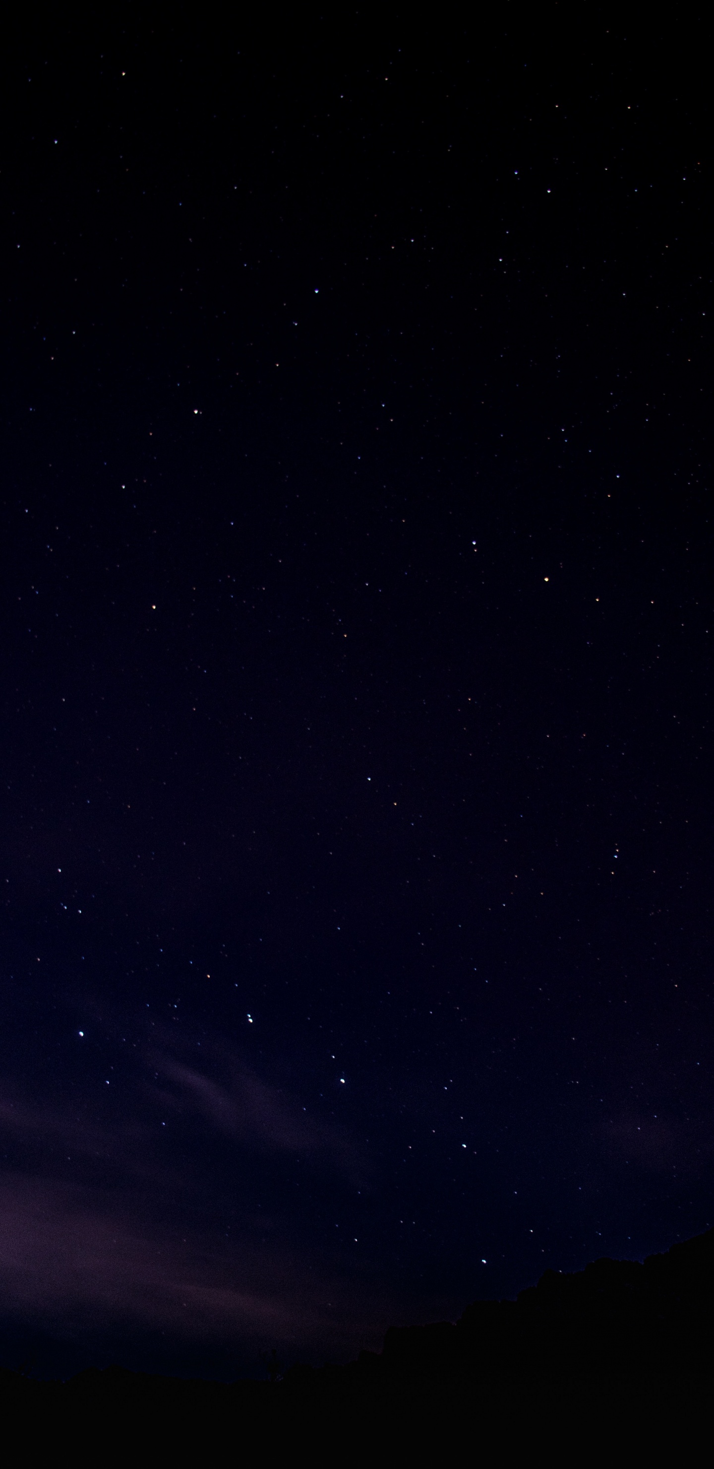 Sternenhimmel Über Der Sternennacht. Wallpaper in 1440x2960 Resolution