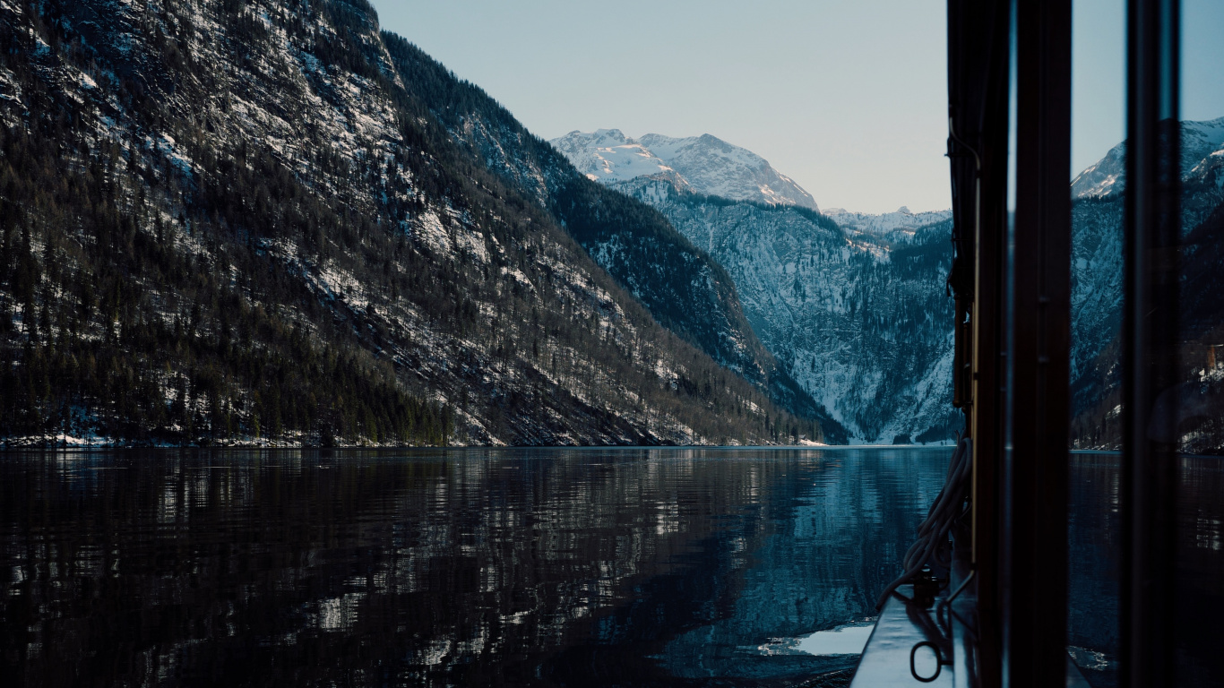 Download 1366x768 Wallpaper Nature, Blue, Water, Mountain, Mountainous Landforms Nature, Blue, Water, Mountain, Mountainous Landforms. Wallpaper in 1366x768 Resolution