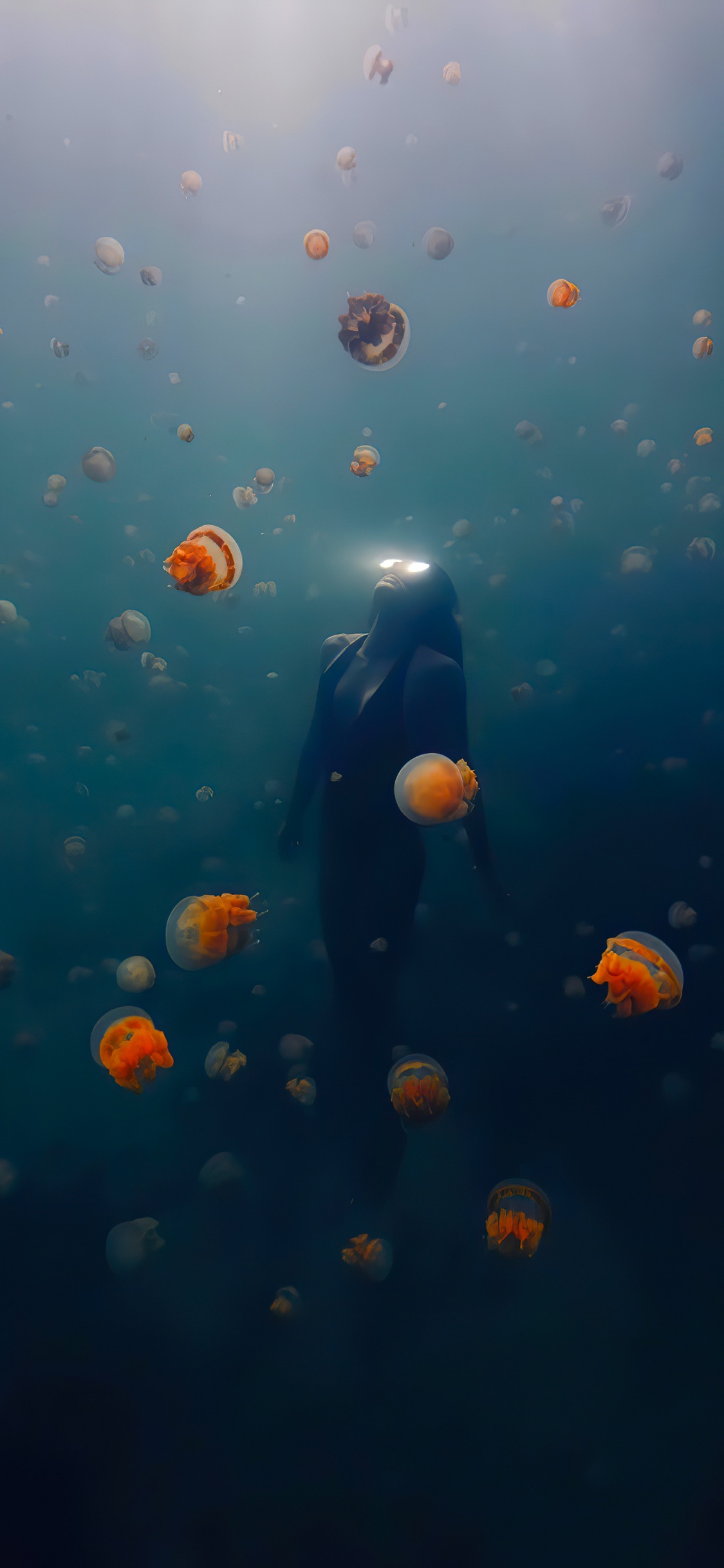 Unterwasser, Korallenriff, Marine Biologie, Korallenriff-Fische, Wasser. Wallpaper in 1125x2436 Resolution