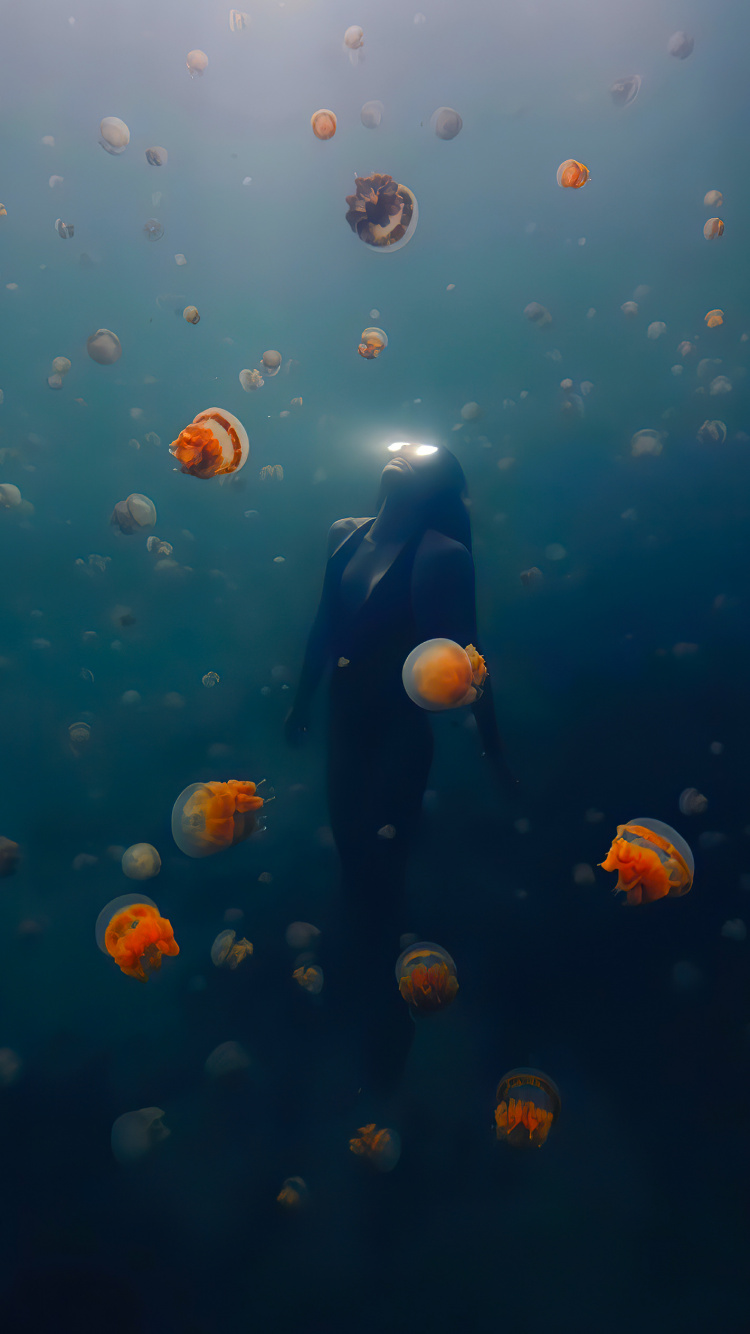 Unterwasser, Korallenriff, Marine Biologie, Korallenriff-Fische, Wasser. Wallpaper in 750x1334 Resolution