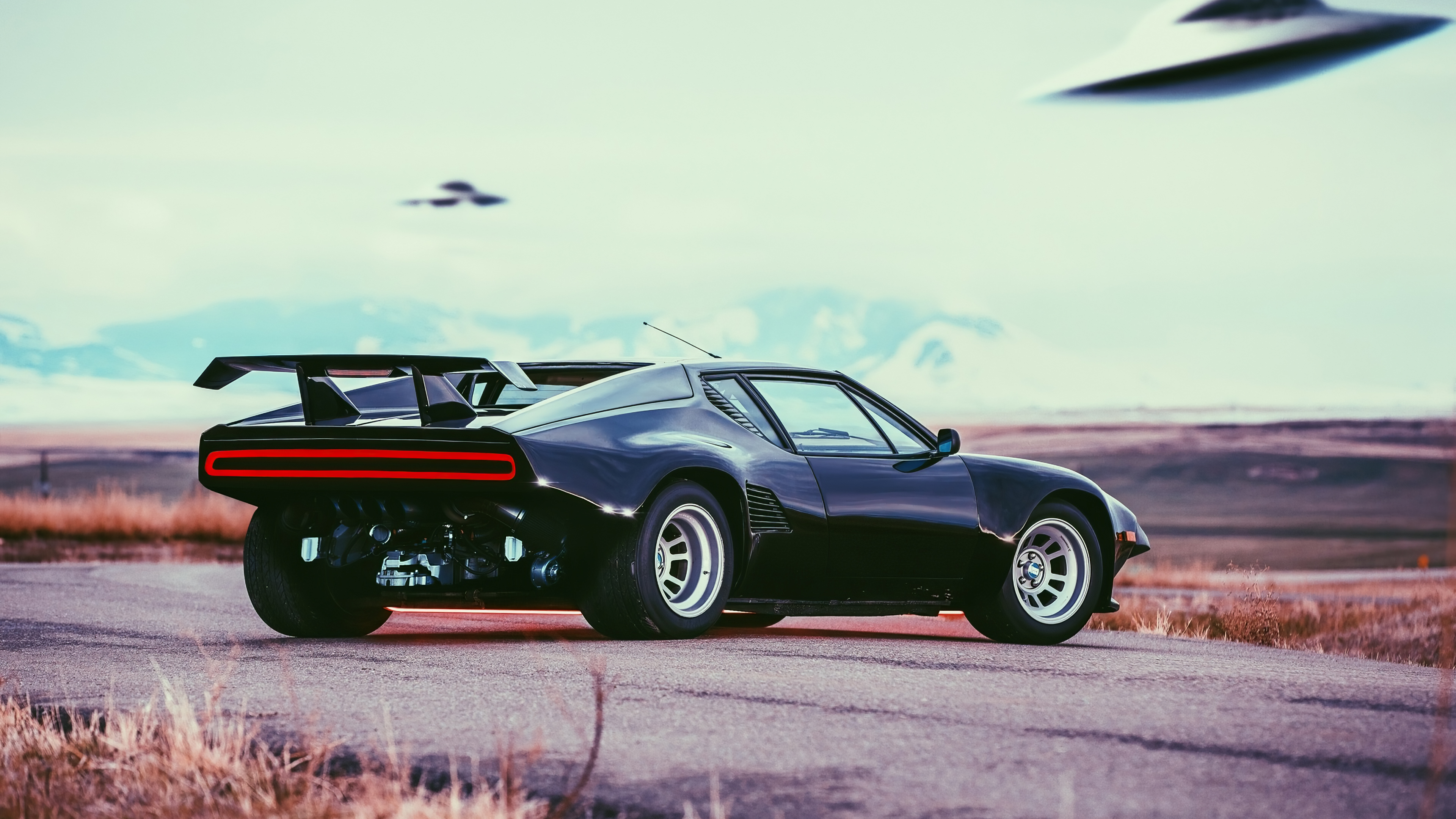 Black Porsche 911 on Road During Daytime. Wallpaper in 3840x2160 Resolution