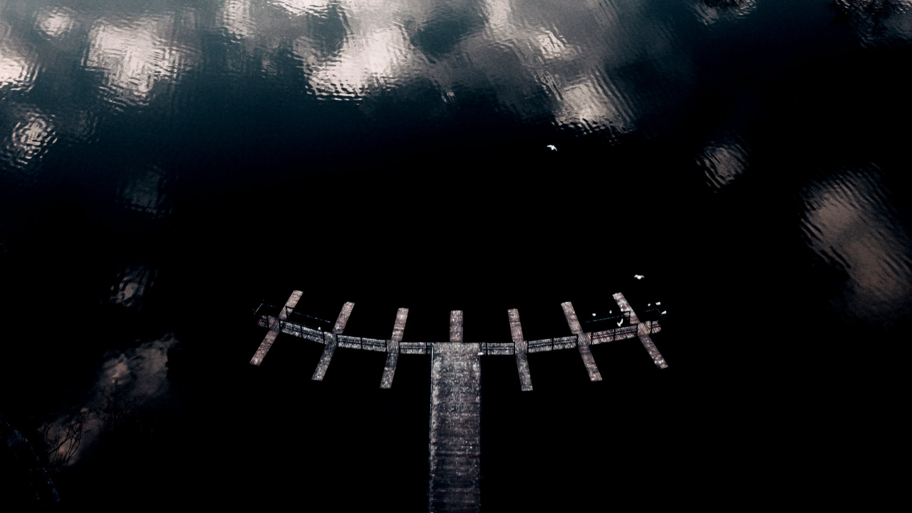 Reflection, Water, Cloud, Automotive Tire, Asphalt. Wallpaper in 1280x720 Resolution