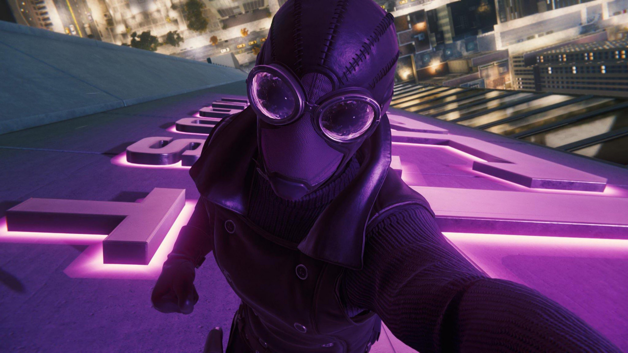 Spider-Man Noir, Spider-man, Purple, Violette, Animation. Wallpaper in 1280x720 Resolution