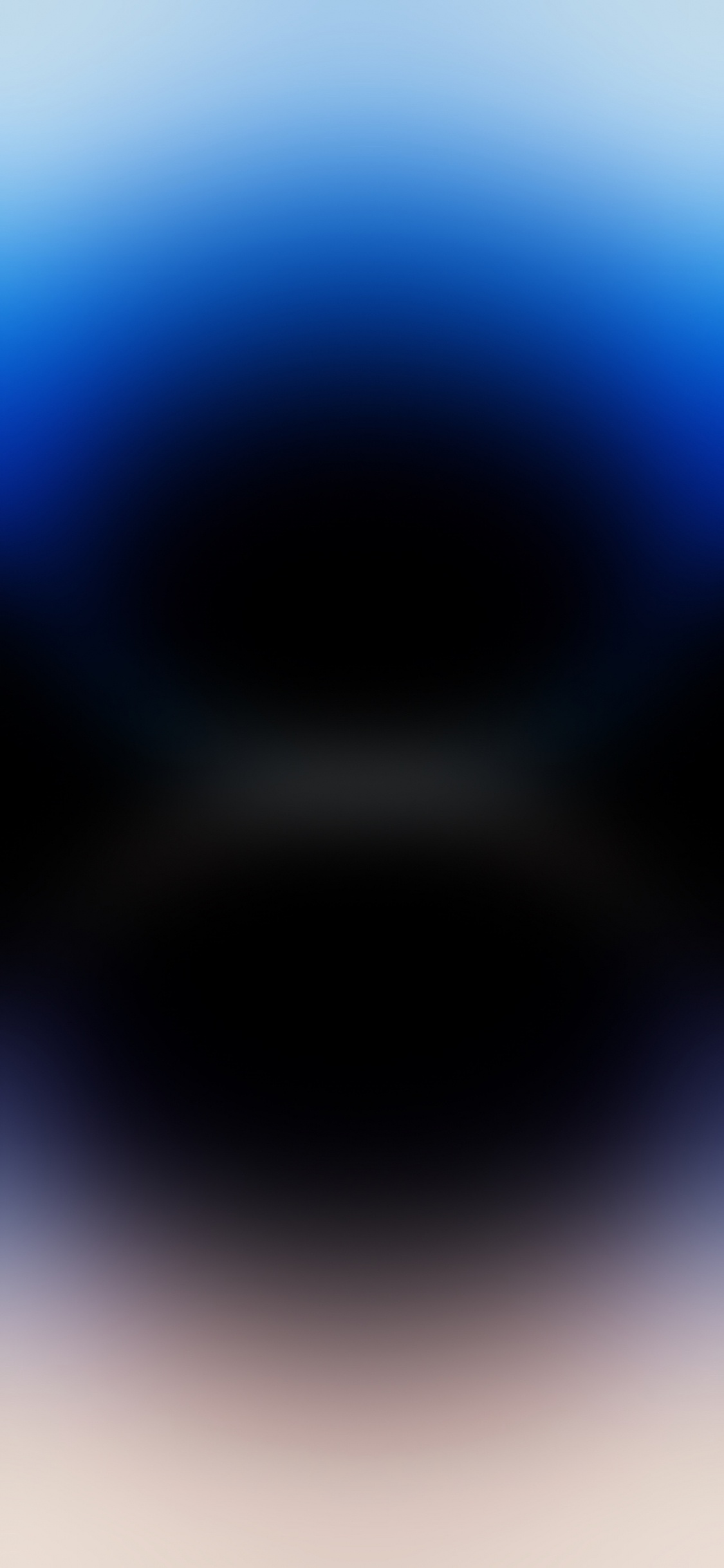 Dynamic Island, IOS 14, Ios, Apples, Electric Blue. Wallpaper in 1125x2436 Resolution