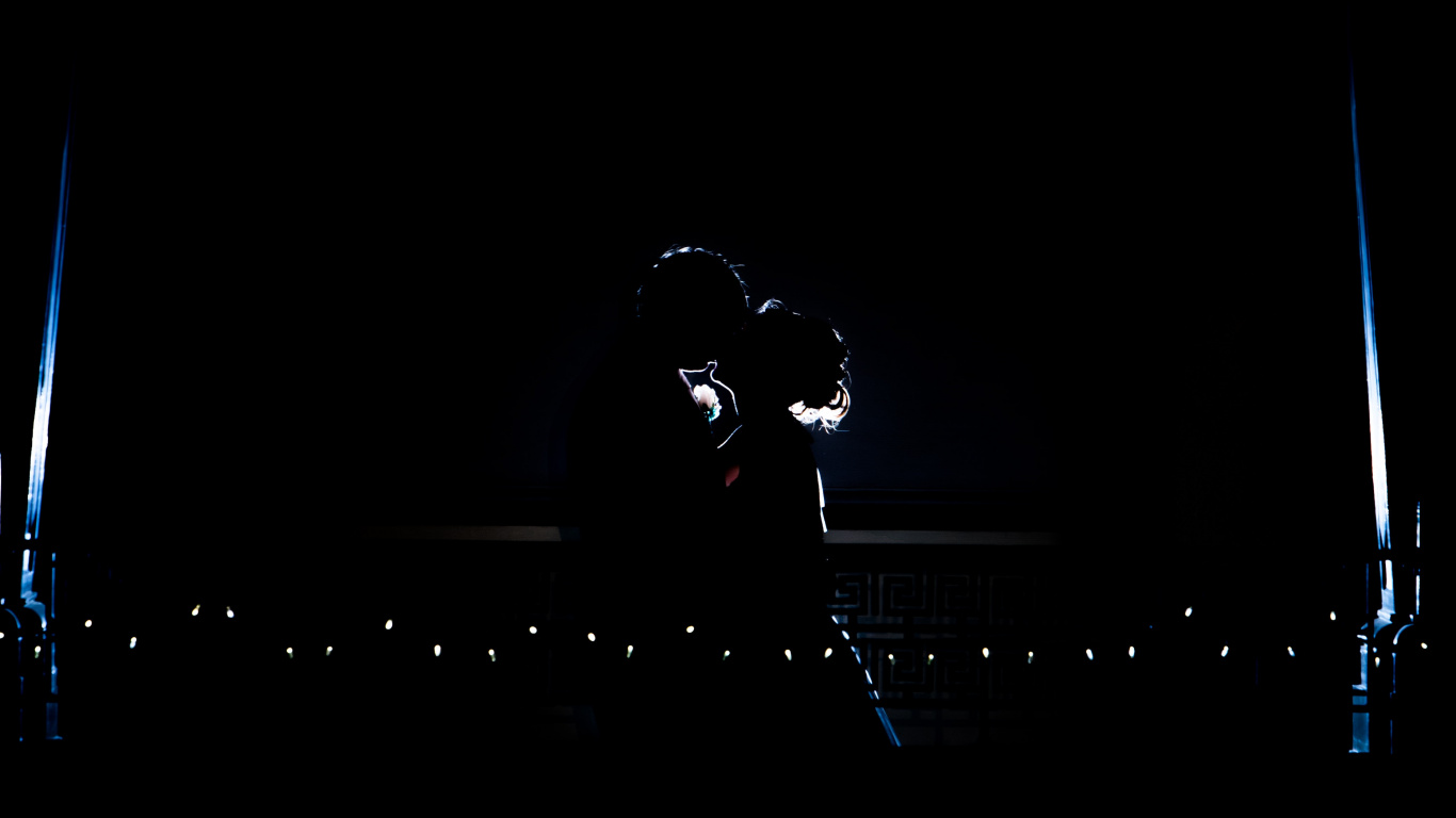 Night, Light, Black, Darkness, Midnight. Wallpaper in 1366x768 Resolution