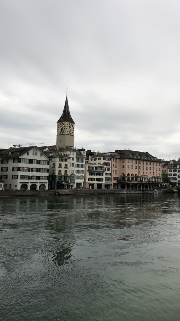 Zürich, Fraumnster Kirche, Kirche St. Peter, Bahnhofstrasse, Kaffee. Wallpaper in 720x1280 Resolution