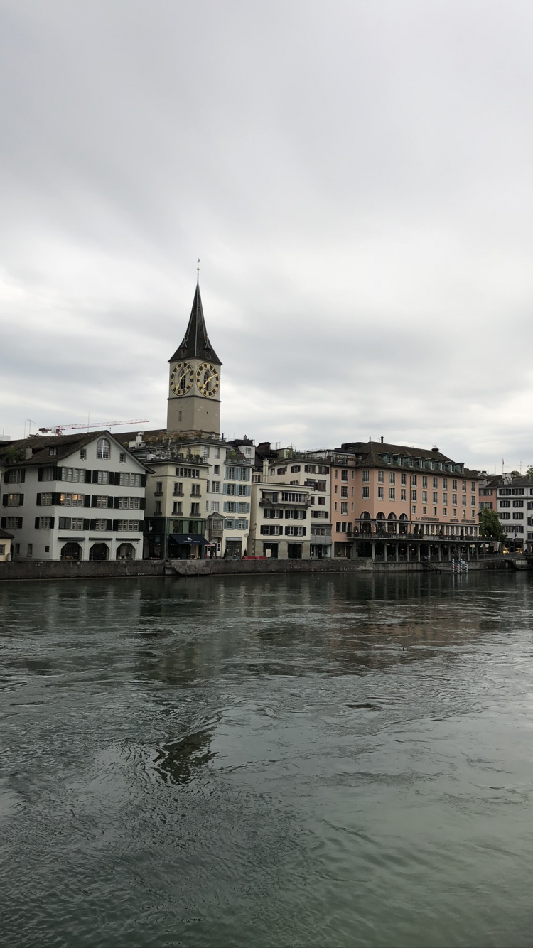 Zürich, Fraumnster Kirche, Kirche St. Peter, Bahnhofstrasse, Kaffee. Wallpaper in 750x1334 Resolution