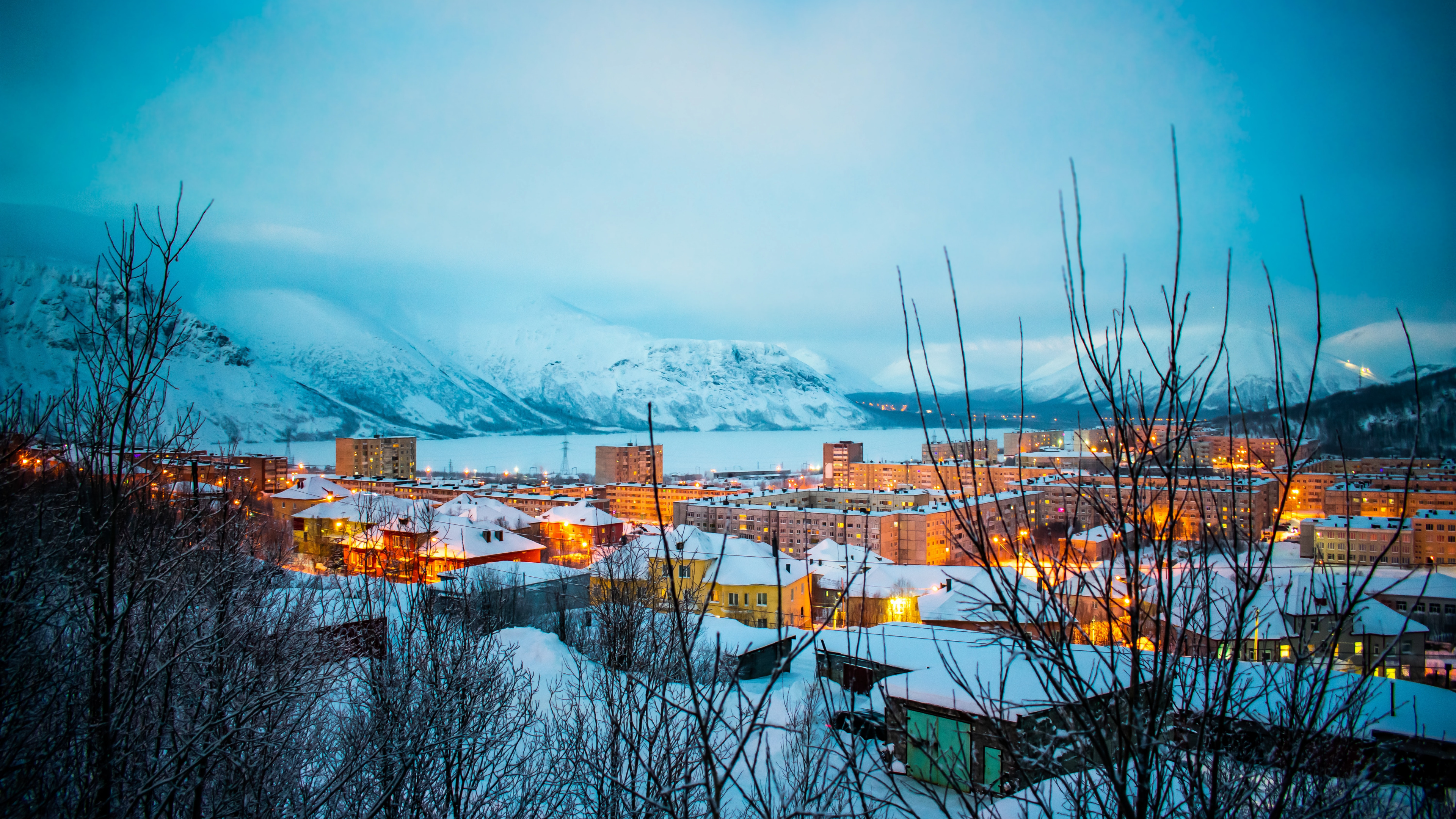 Microservices, Atmosphäre, Cloud, Blau, Azure. Wallpaper in 3840x2160 Resolution