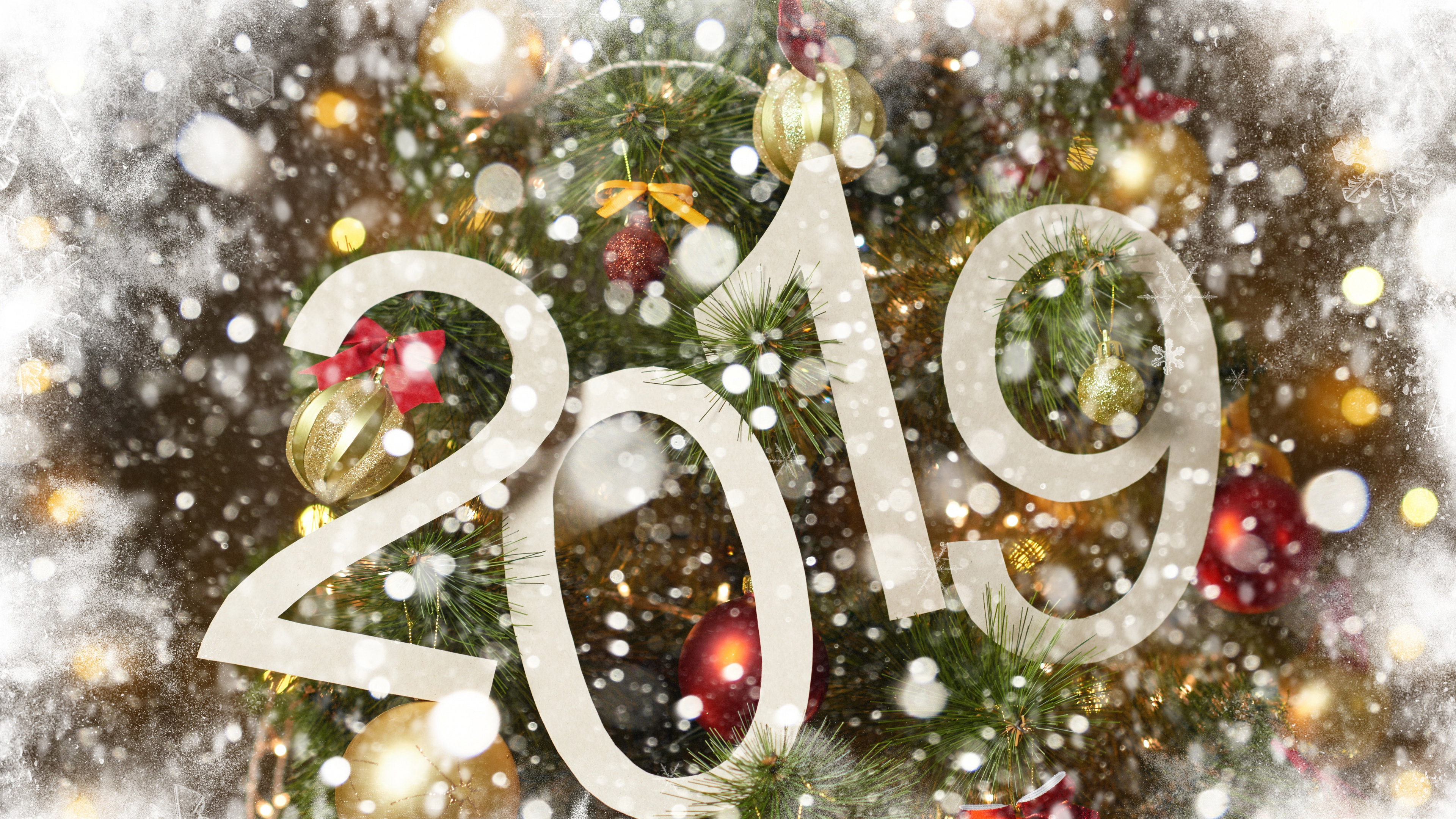 Le Jour De Noël, Nouvelle Année, Ornement de Noël, Hiver, Décoration de Noël. Wallpaper in 3840x2160 Resolution