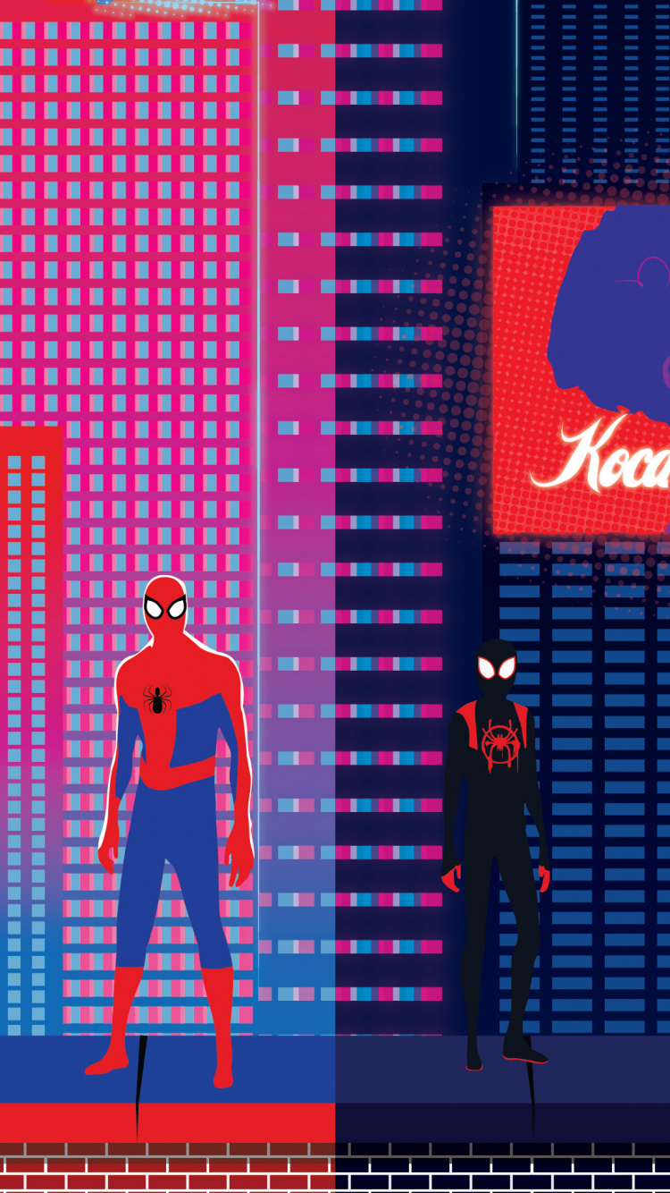 Homme en Costume Noir Debout à Côté de Femme en Manteau Noir. Wallpaper in 750x1334 Resolution