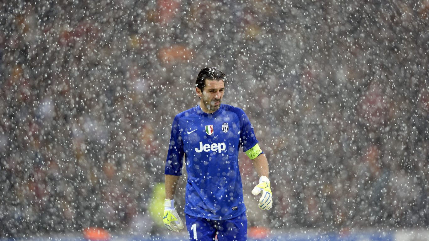 Gianluigi Buffon, la Juventus f c, L'italie Équipe Nationale de Football, Gardien, Footballeur. Wallpaper in 1366x768 Resolution