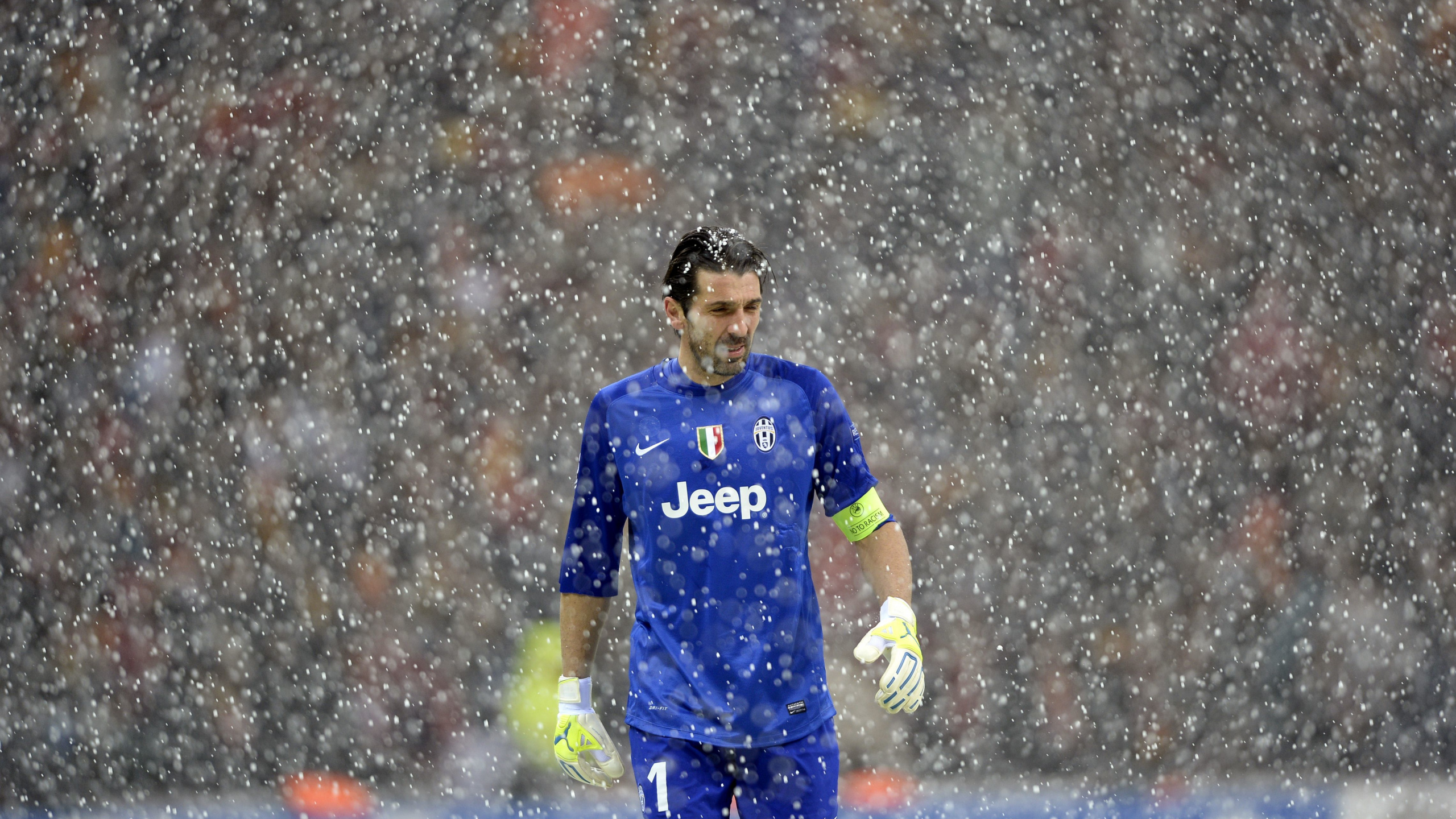 Gianluigi Buffon, Juventus f c, Italy National Football Team, Goalkeeper, Football Player. Wallpaper in 2560x1440 Resolution