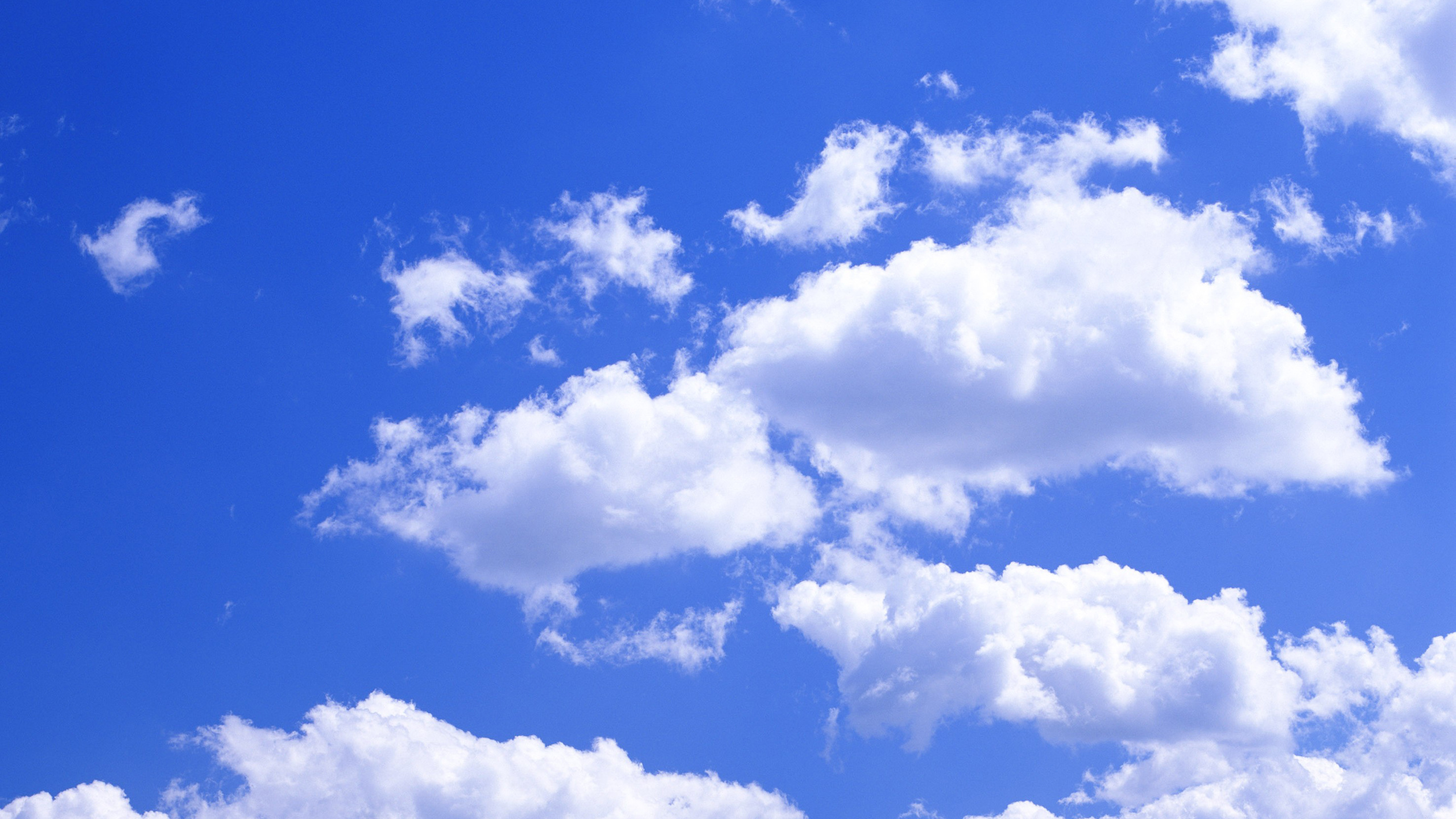 Nuages Blancs et Ciel Bleu Pendant la Journée. Wallpaper in 2560x1440 Resolution