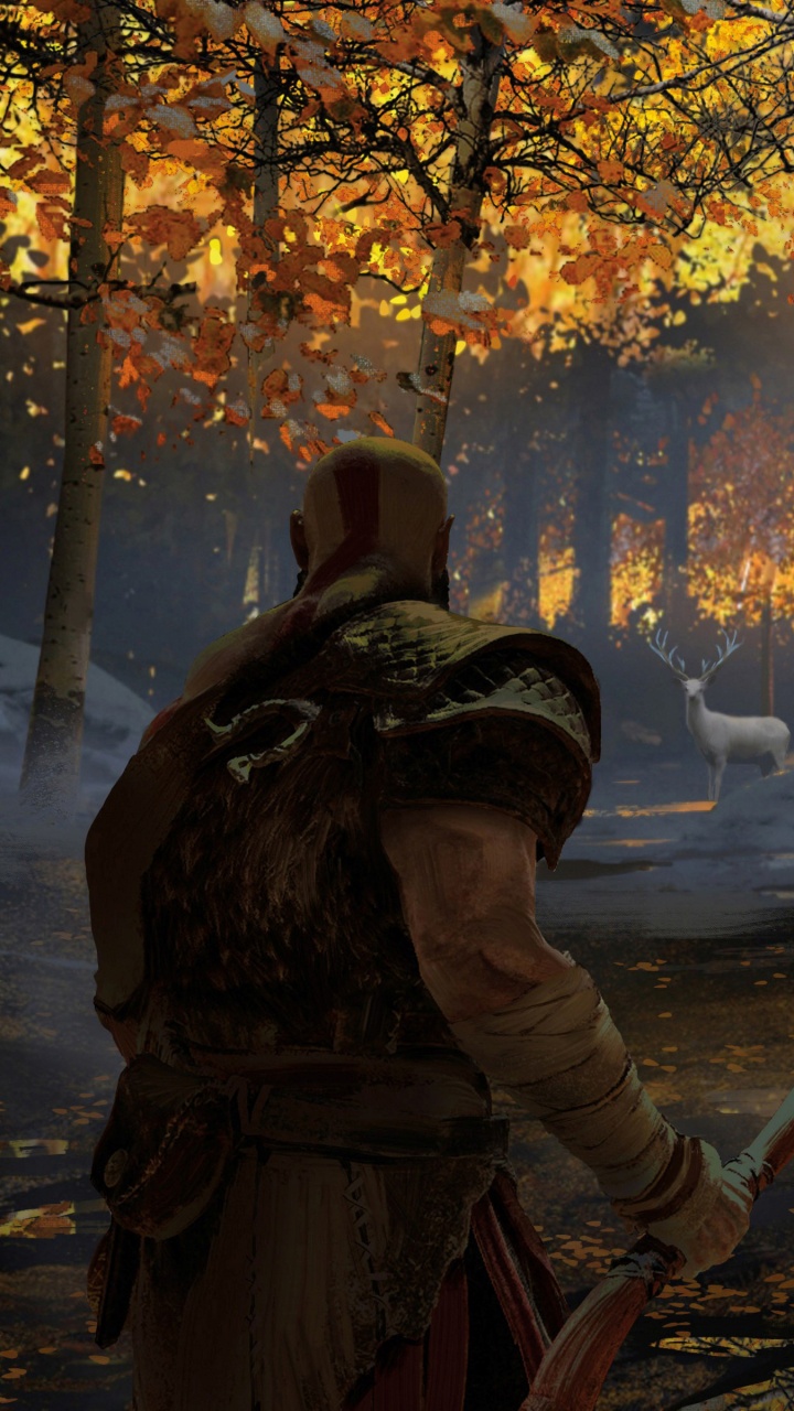 God of War, Kratos, Concept Art, SIE Santa Monica Studio, Art. Wallpaper in 720x1280 Resolution