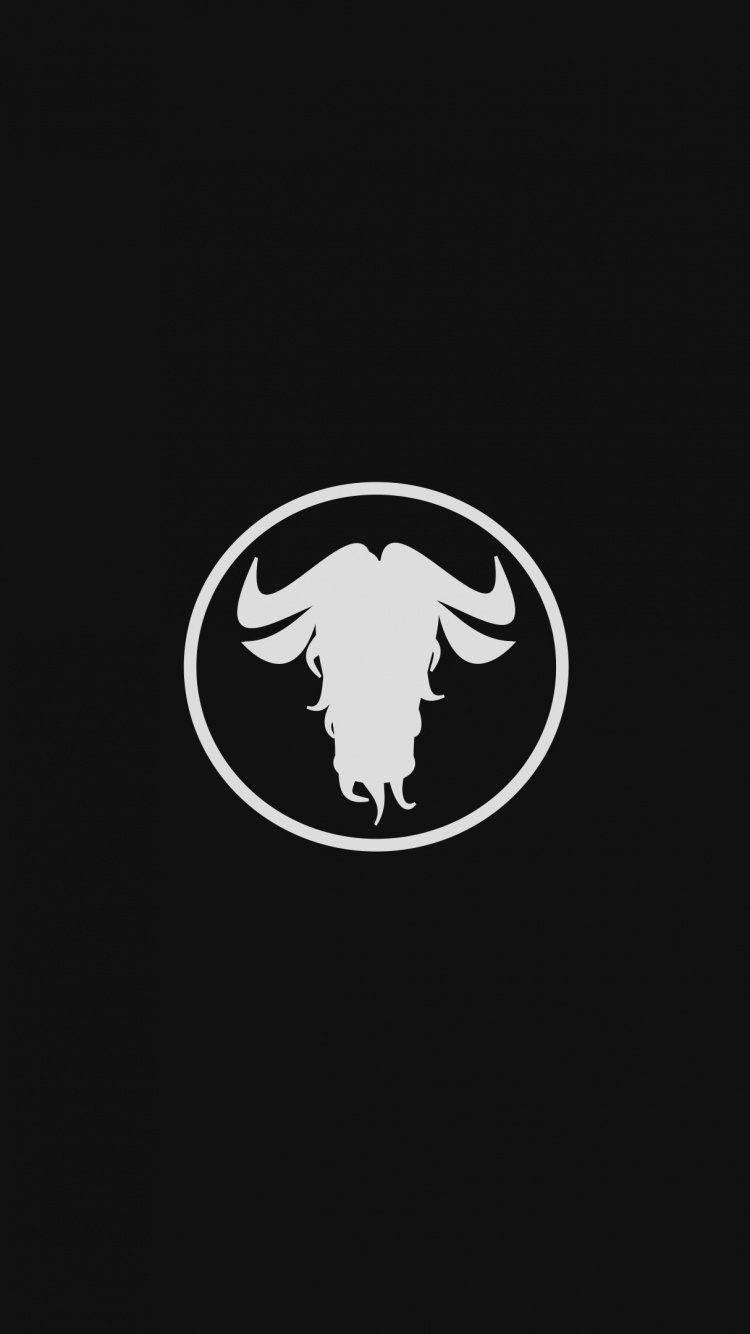 Marke, Brand, Kreis, Linux, Firmenzeichen. Wallpaper in 750x1334 Resolution