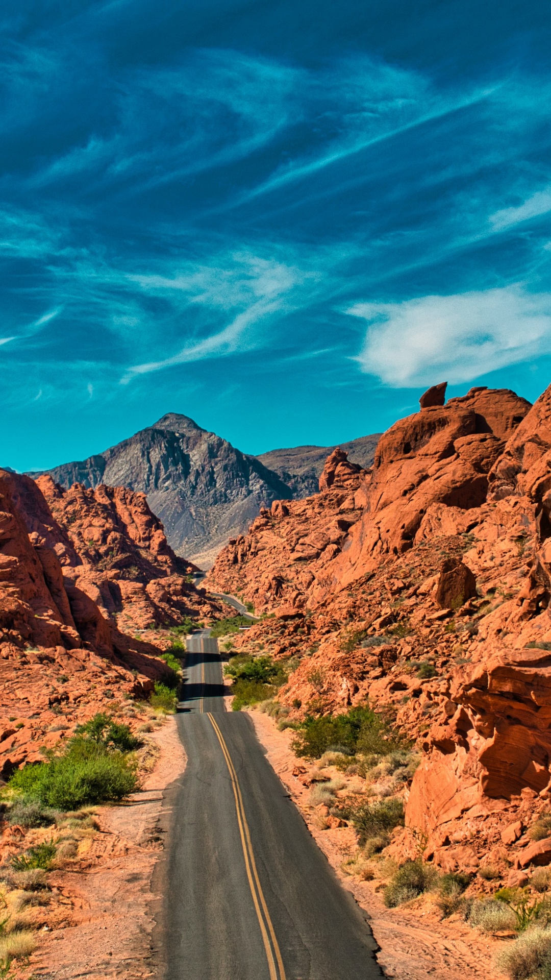 Valley of Fire Highway, Yosemite Valley, Mouses Tank Road, Fire Wave, Valley. Wallpaper in 1080x1920 Resolution