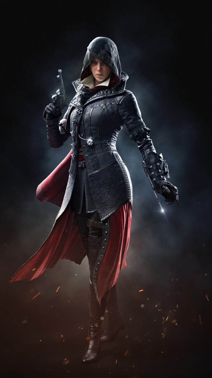 Assassins Creed Syndicate, Assassins Creed, Darkness, Superhero, Action Figure. Wallpaper in 720x1280 Resolution