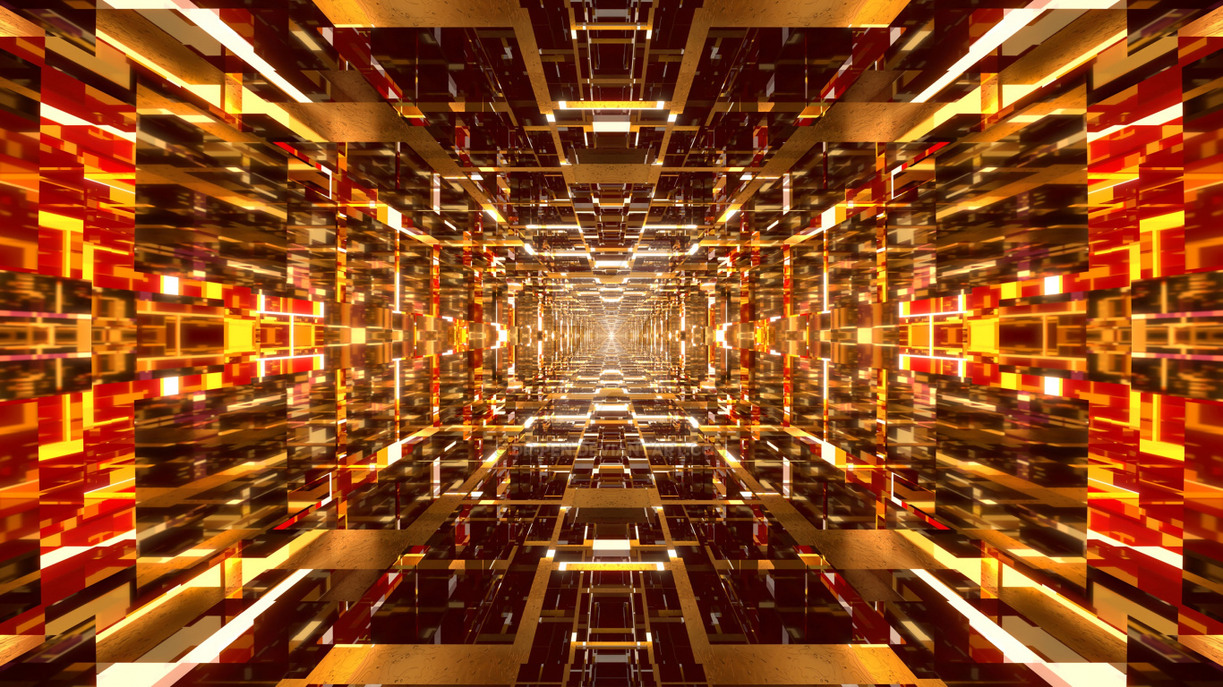 Braune Und Schwarze Holzklötze. Wallpaper in 1366x768 Resolution