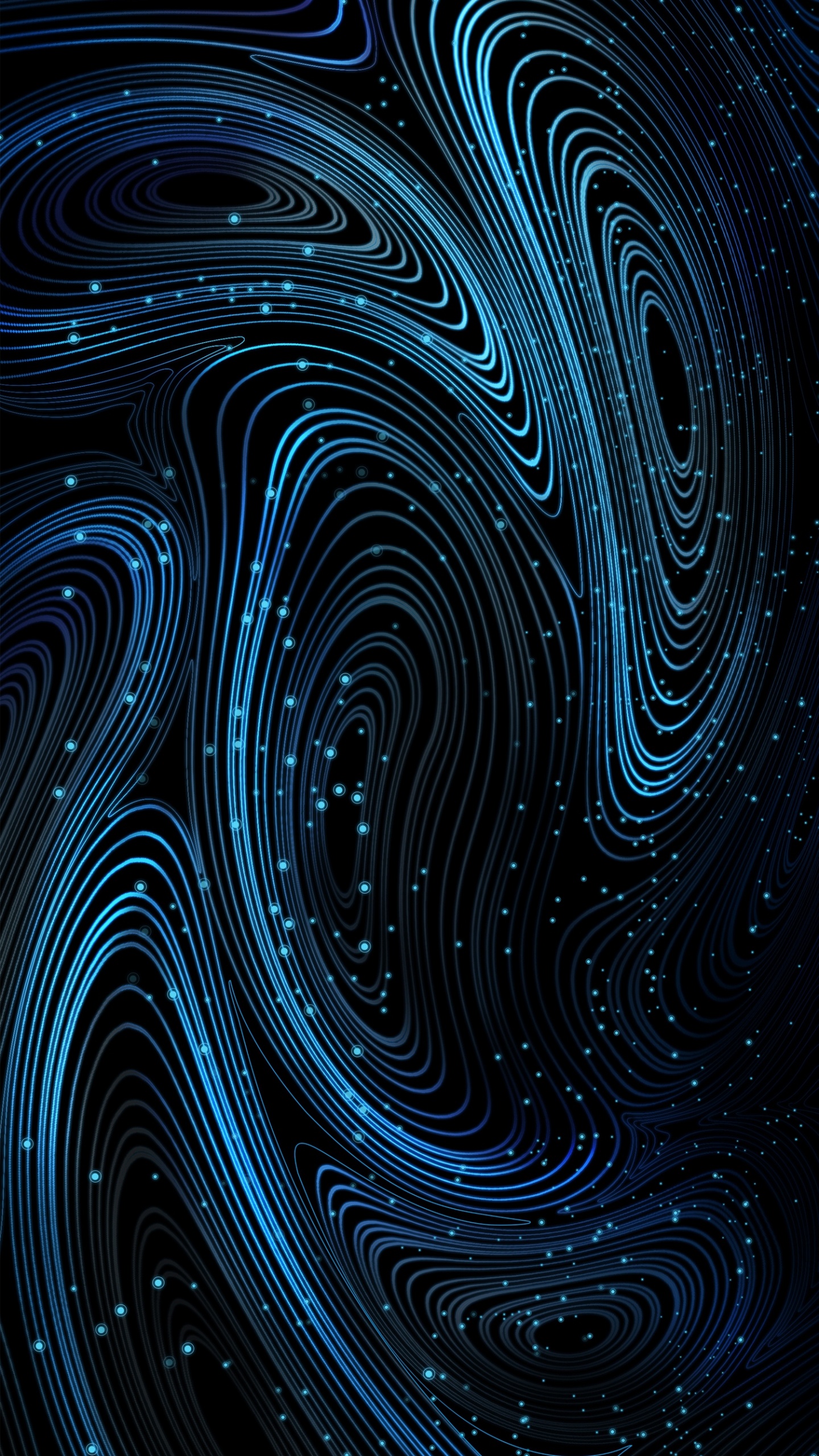 颜色, 电蓝色的, Azure, 艺术, 水上 壁纸 1440x2560 允许