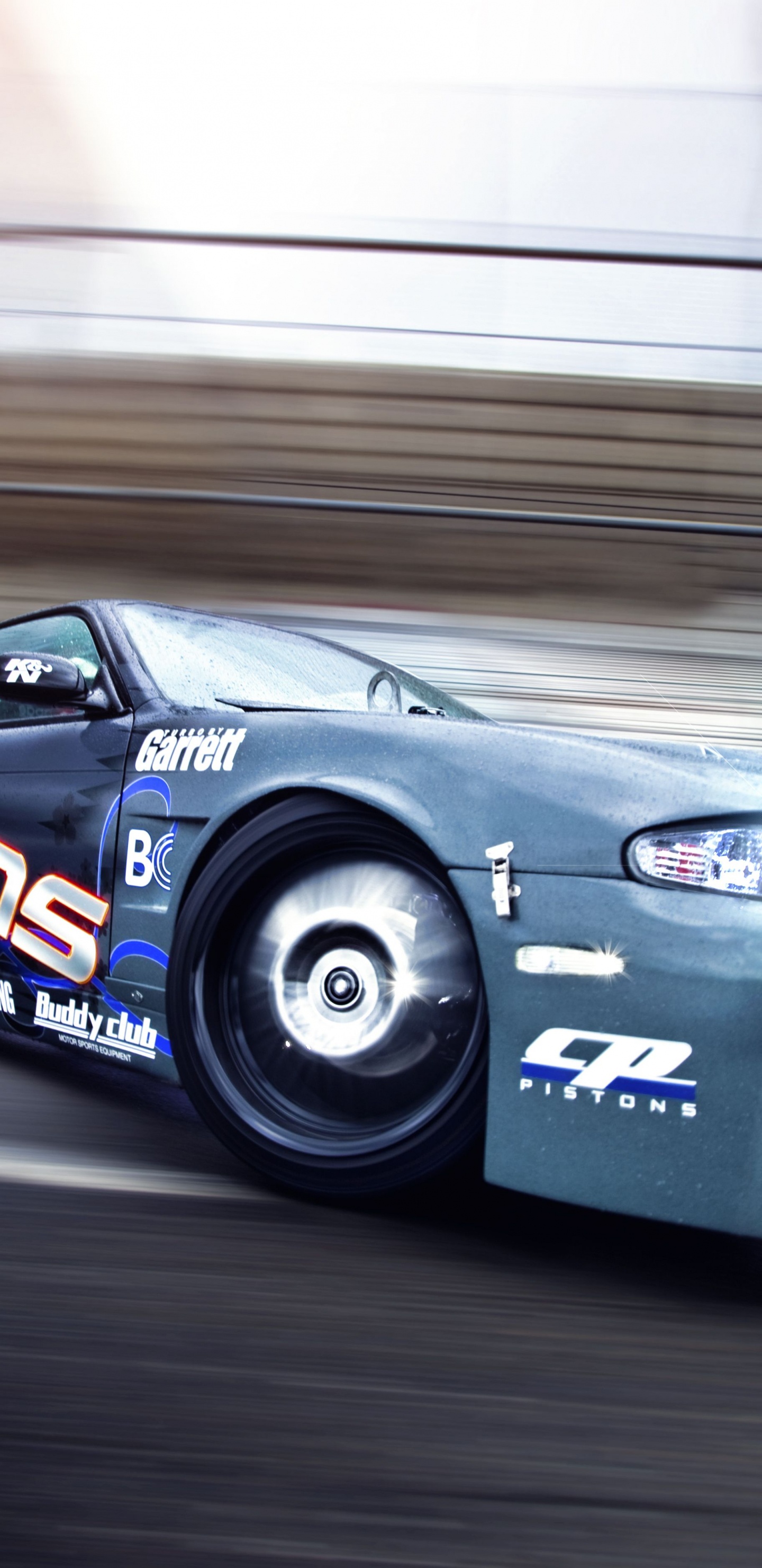 Blue and Red Porsche 911 on Road. Wallpaper in 1440x2960 Resolution