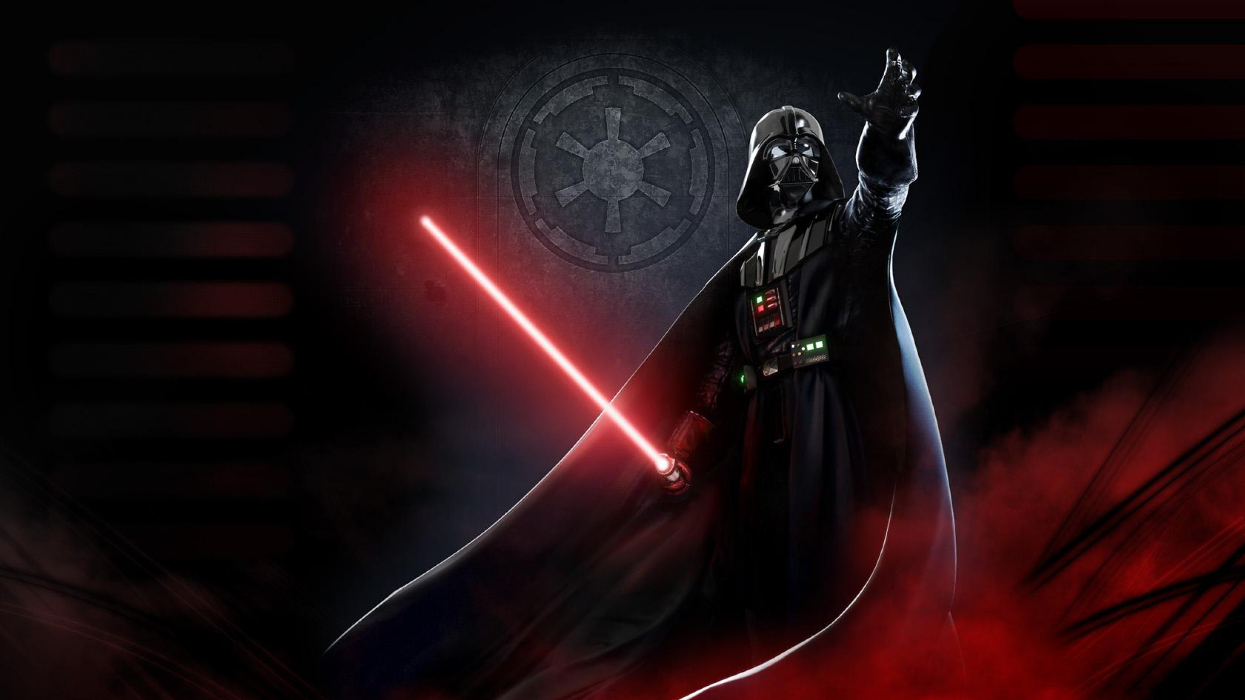 Darkness, Demon, Fictional Character, Star Wars, Boba Fett. Wallpaper in 2560x1440 Resolution