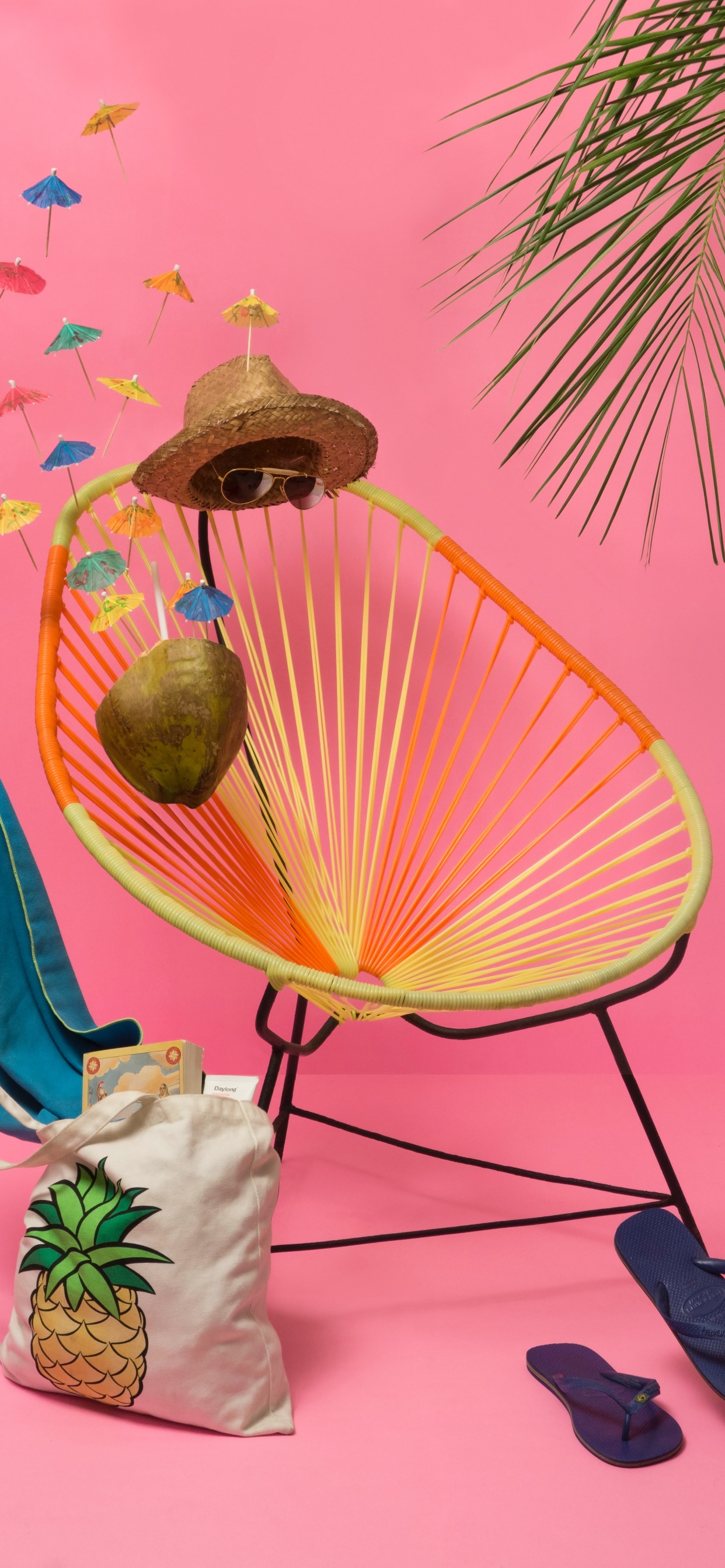 Bunter Sommer, Sommer, Sommerurlaub, Farbwert, Urlaub. Wallpaper in 1242x2688 Resolution