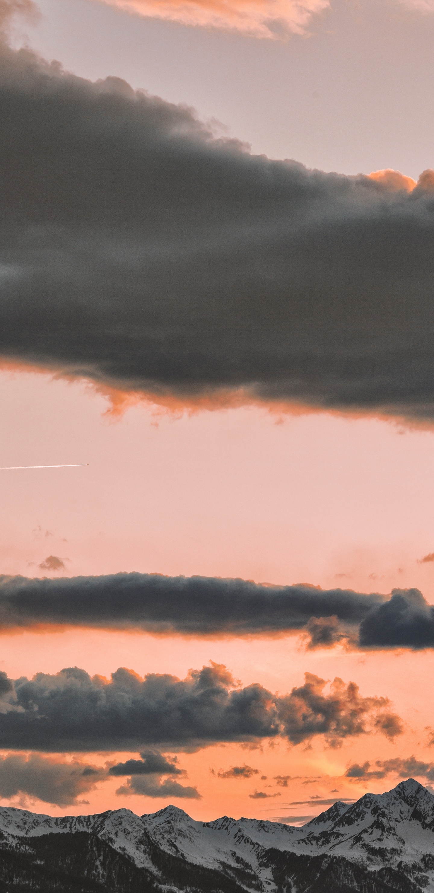 Sonnenuntergang, Cloud, Afterglow, Sonnenaufgang, Abend. Wallpaper in 1440x2960 Resolution