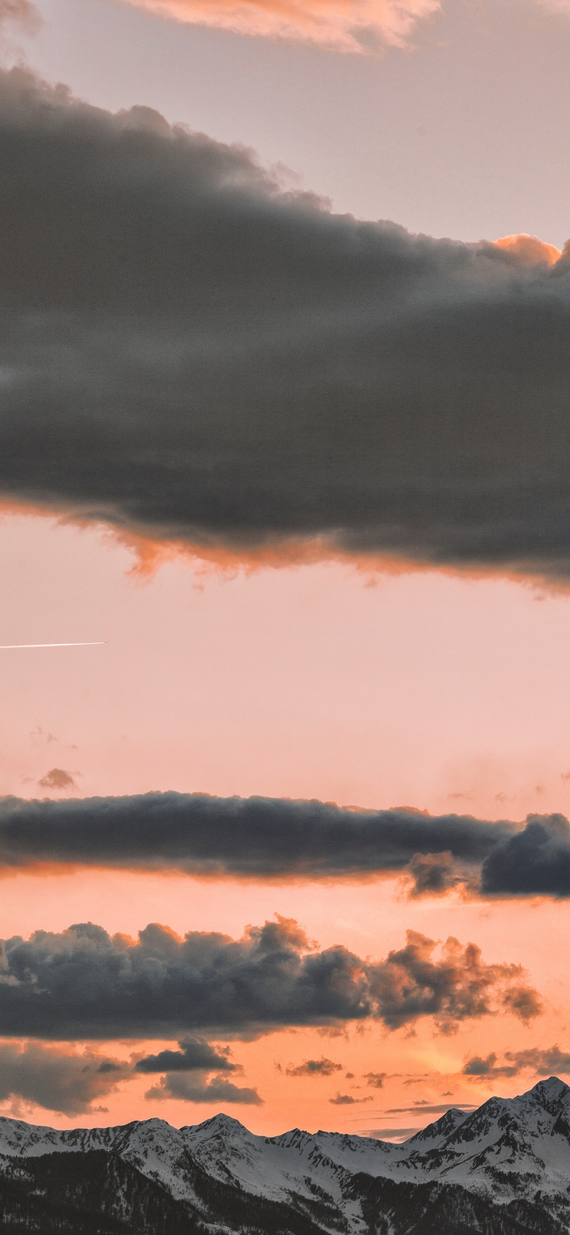 Sunset, Cloud, Afterglow, Sunrise, Evening. Wallpaper in 1125x2436 Resolution