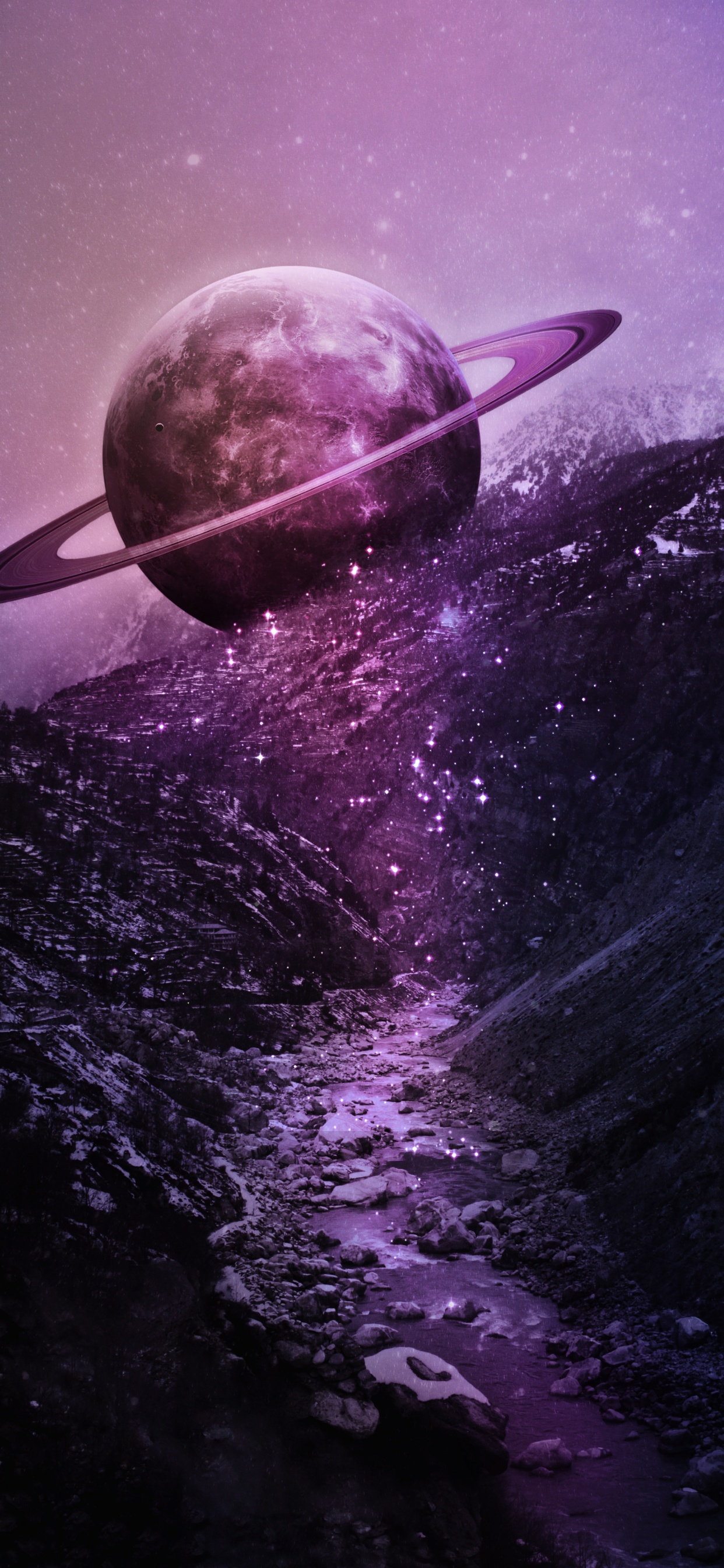 Atmosphäre, Erde, Wasser, Astronomisches Objekt, Mondlicht. Wallpaper in 1242x2688 Resolution