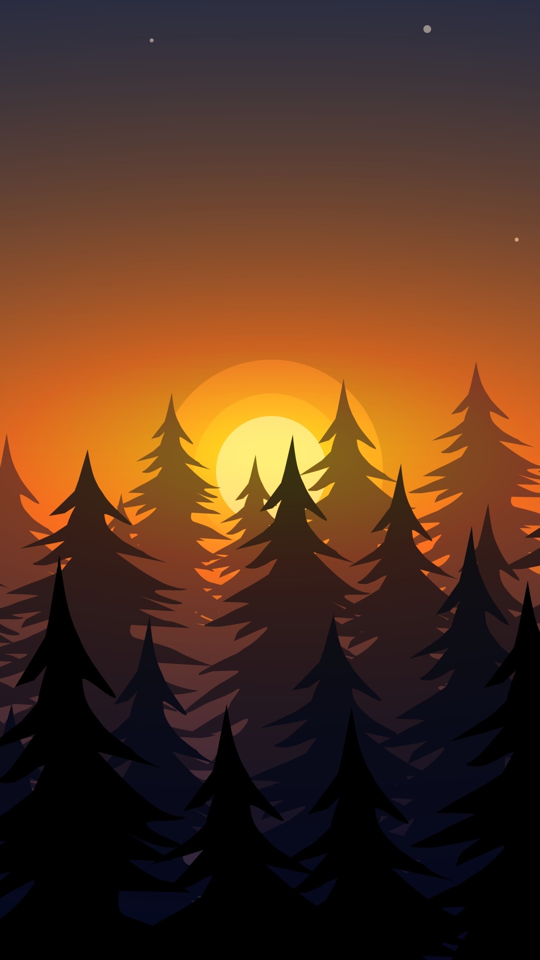 Amoled, Ambiente, Ecorregión, Naturaleza, Afterglow. Wallpaper in 1080x1920 Resolution