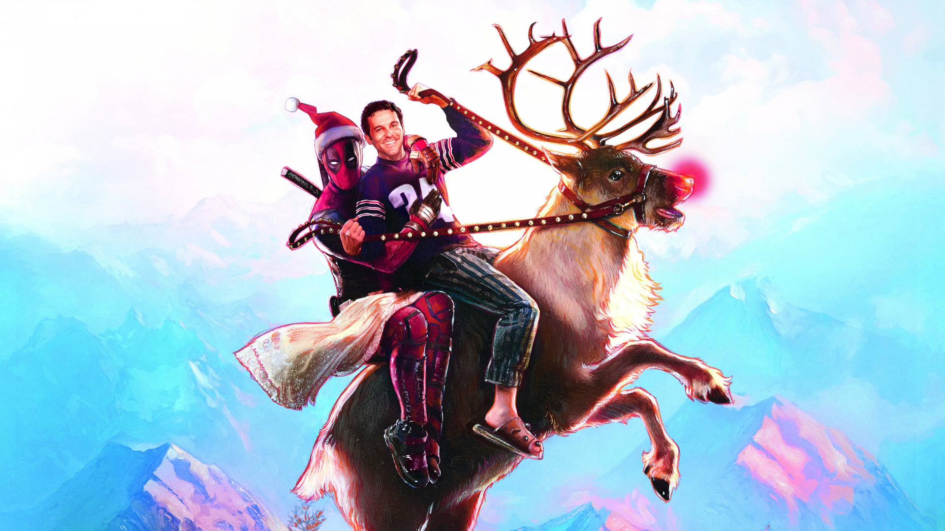 Una Vez en un Deadpool, Ryan Reynolds, Deadpool 2, Deadpool, Estudios Del Siglo XX. Wallpaper in 1920x1080 Resolution
